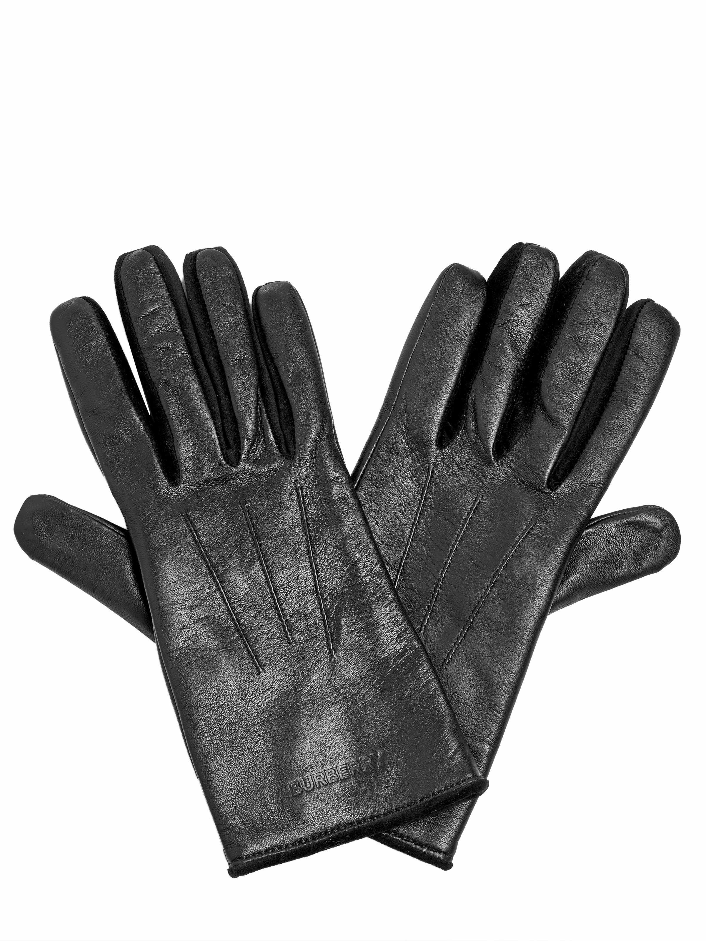 BURBERRY Lederhandschuhe Burberry Handschuh