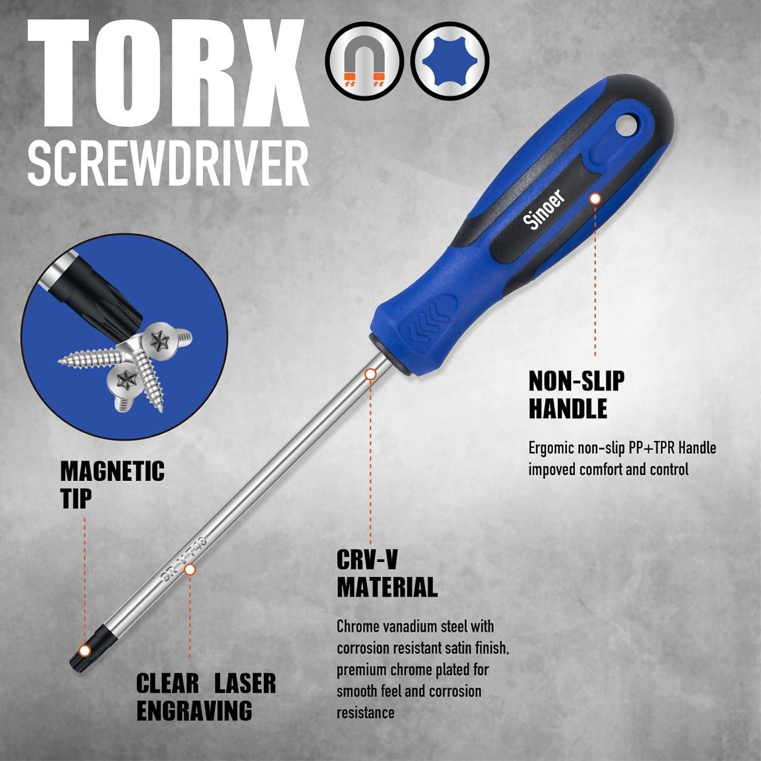 LuxusKollektion Schraubendreher 14-teiliges magnetisches