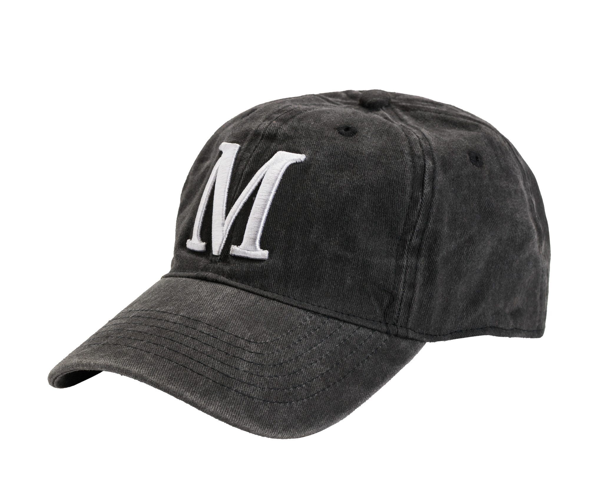 MUSTANG Baseball Cap "Jamie" Größenverstellbar, Washed Look, mit großer Stickerei vorne