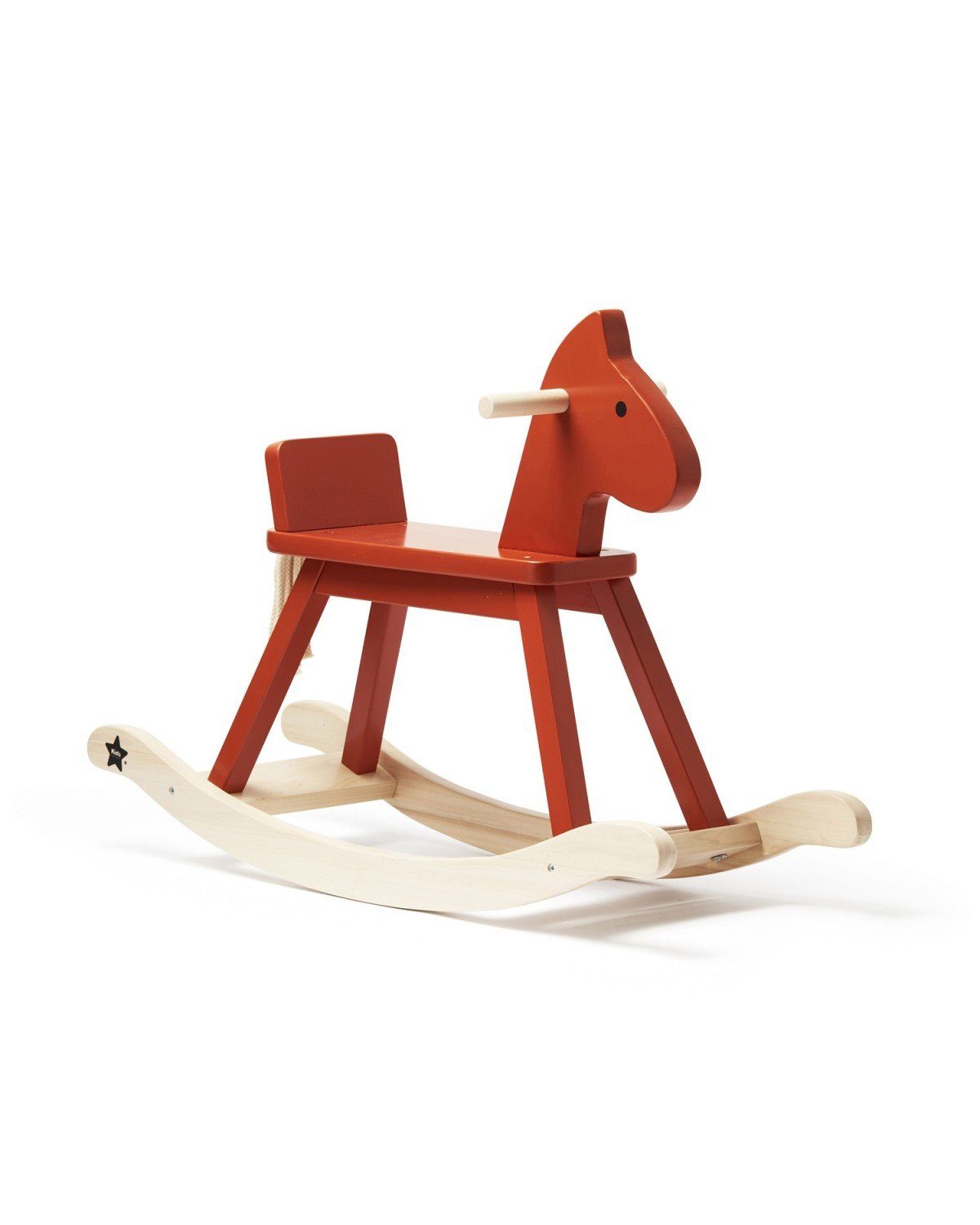 Kids Concept Schaukeltier Schaukelpferd orange-rot Carl günstig online kaufen