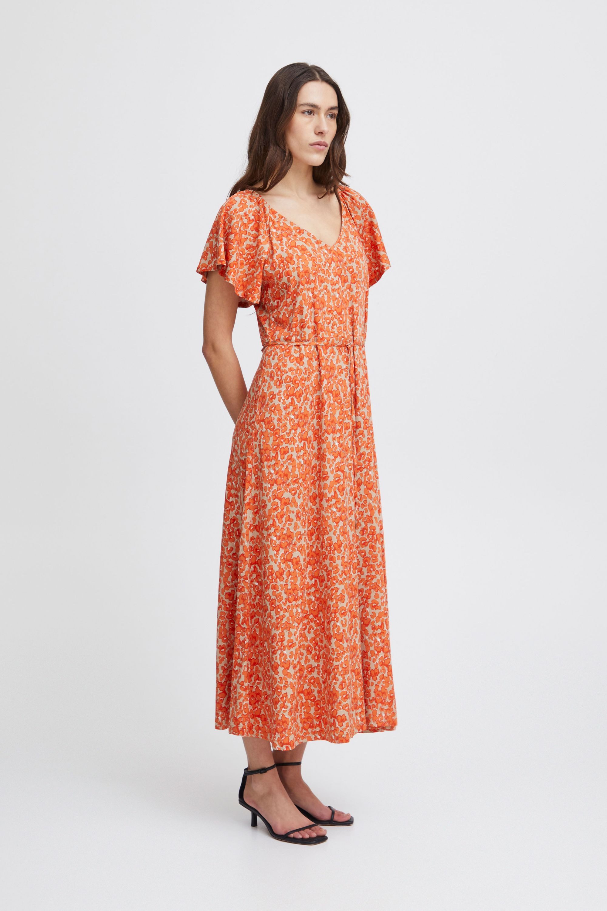 Ichi Maxikleid IHAYA DR4 Luftiges Midi-Kleid günstig online kaufen