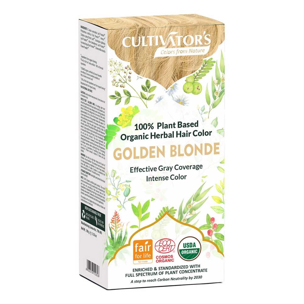 Cultivators Haarfarbe Organic Hair Color - Goldblond 100g