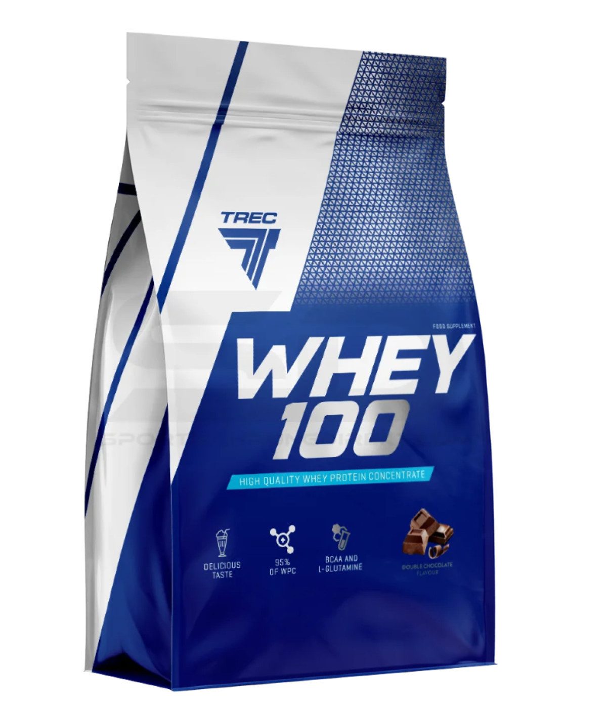 TREC Nutrition TREC WHEY 100 Protein Whey WPC 900g Molkenproteinkonzentrat Eiweiß Pulver, 1 er Einzelprodukt à 1,00 St., 900 g, Hochwertiges Molkenproteinkonzentrat