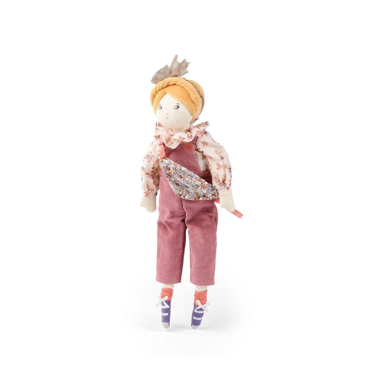 Moulin Roty Babypuppe Mademoiselle Eglantine weiche Puppe für Rollenspiel und Kuscheln (1-tlg), Puppe