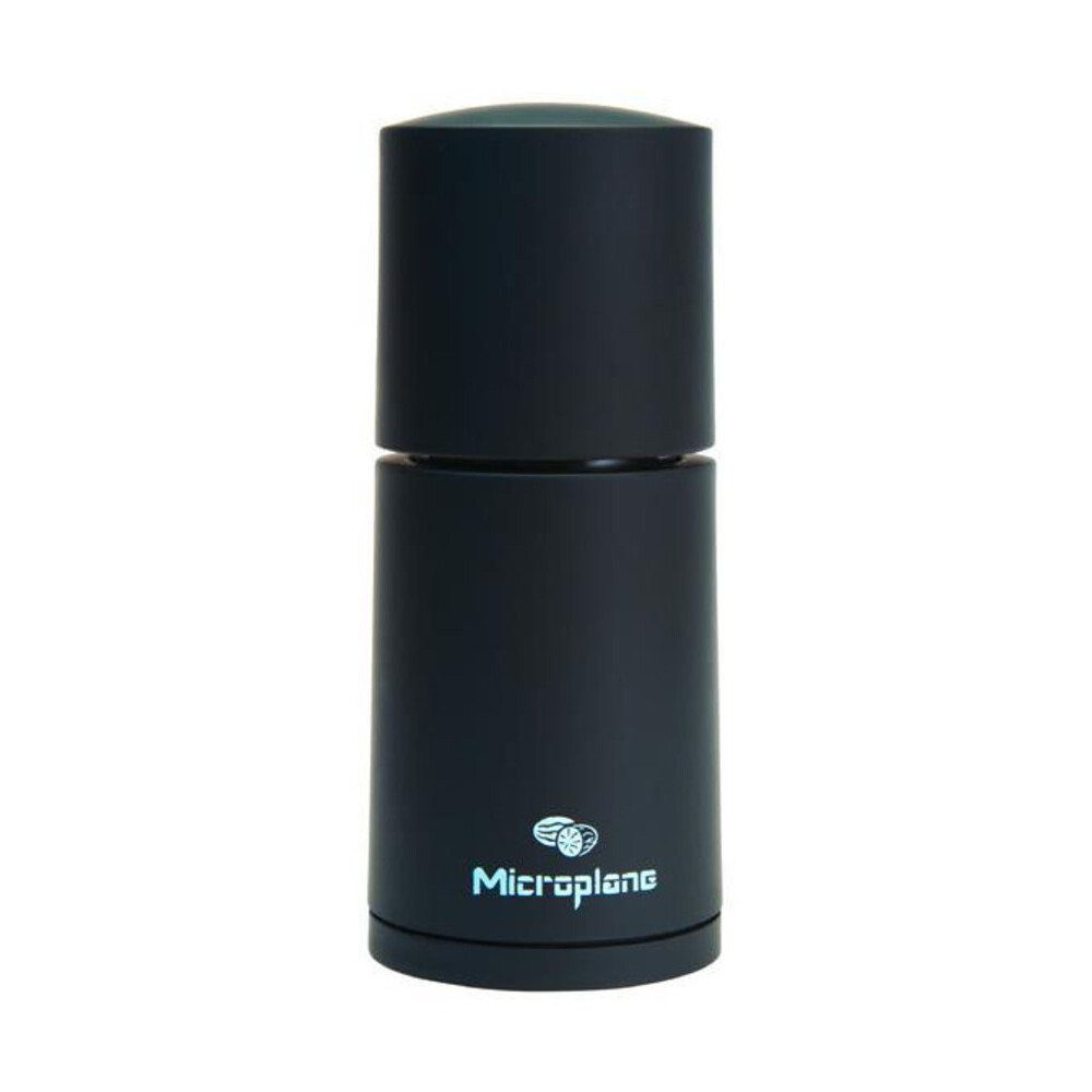Microplane Küchenreibe Muskatmühle 2in1 schwarz