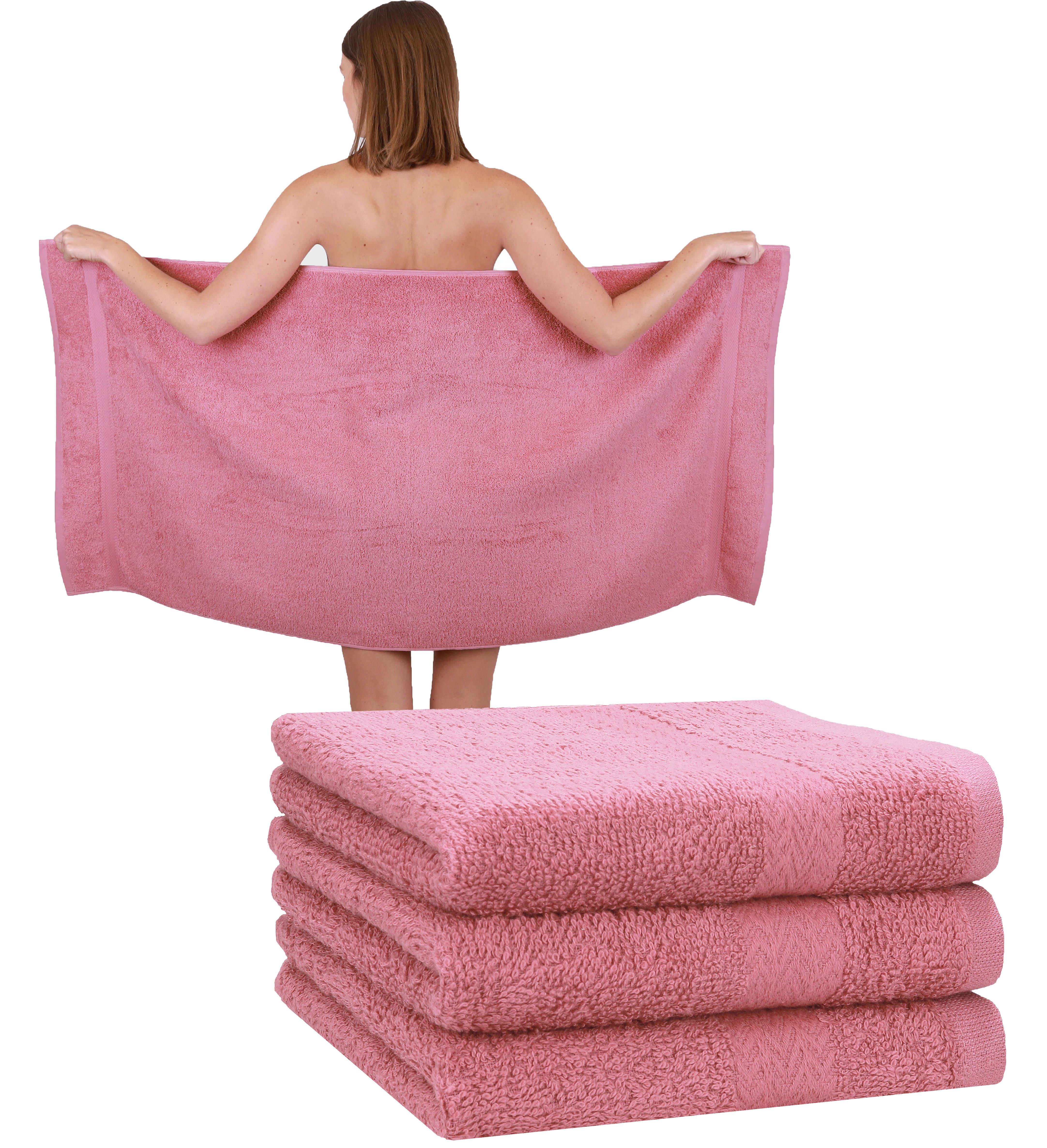 Betz Duschtücher 4 Stück Duschtücher 70x140 günstig online kaufen