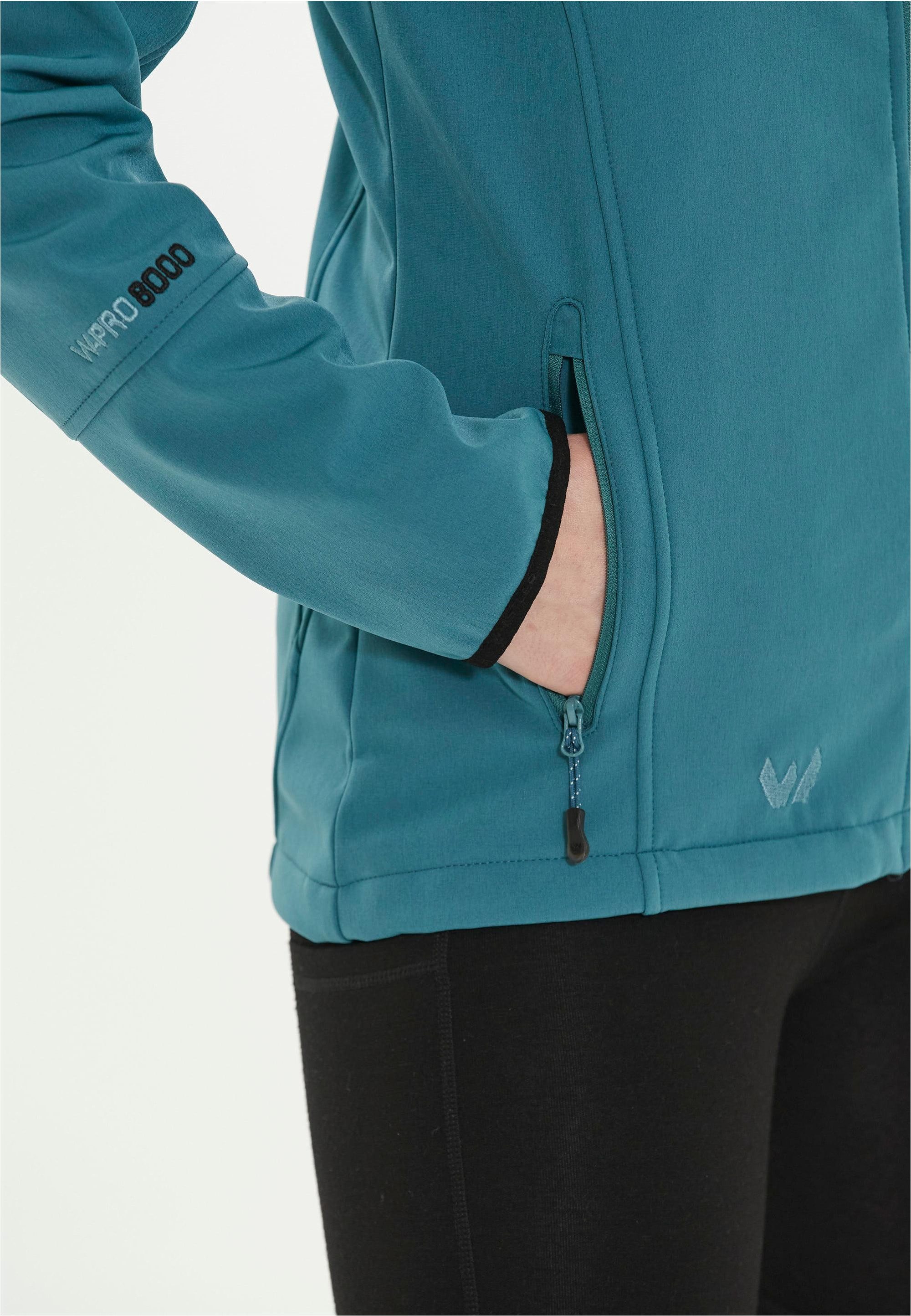 WHISTLER Softshelljacke Covina mit wasser- und winddichtem Funktionsmaterial