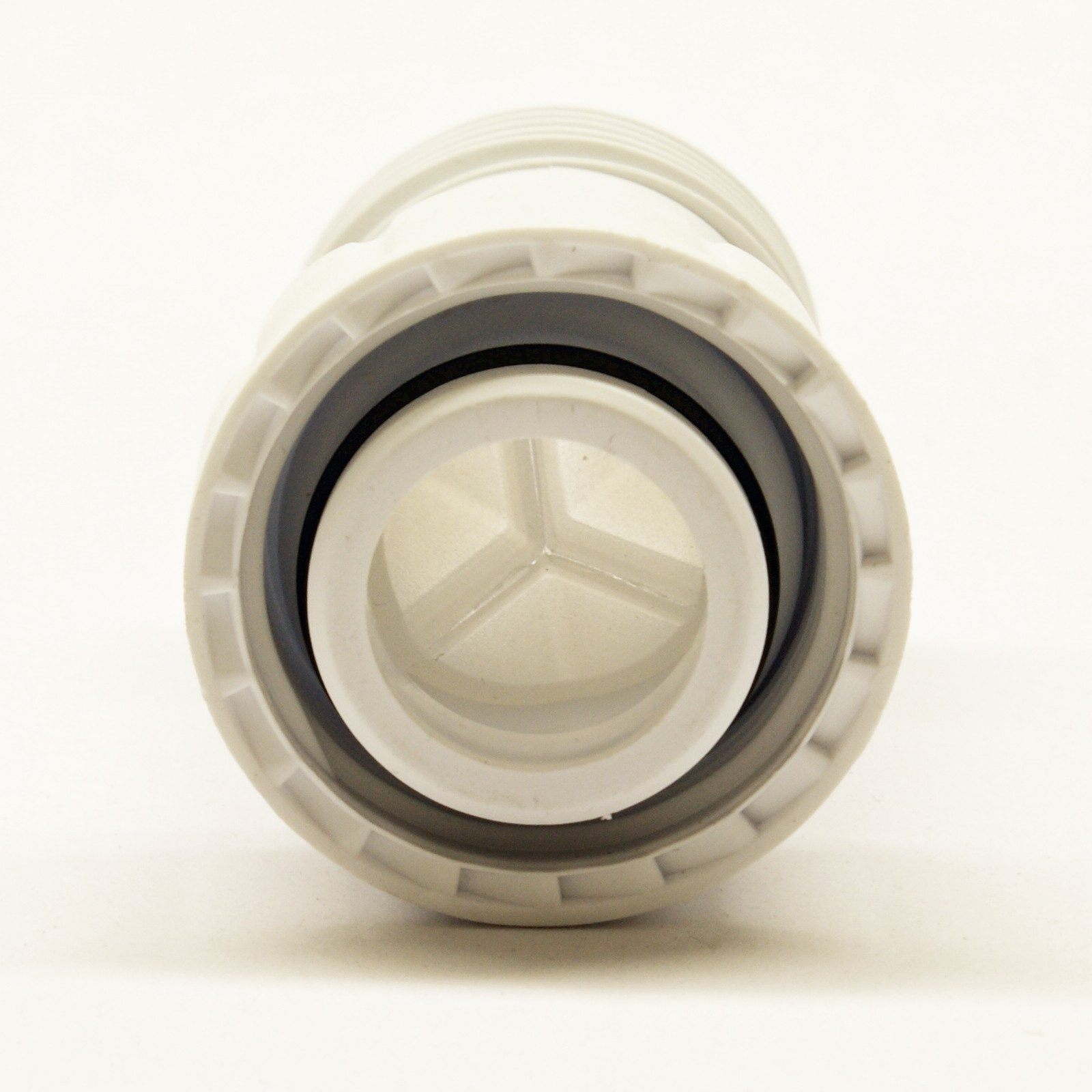 Haas Otto Ablaufrohr Gewinde-Verlängerung für Rohrbelüfter, mit Rückflussverhinderer