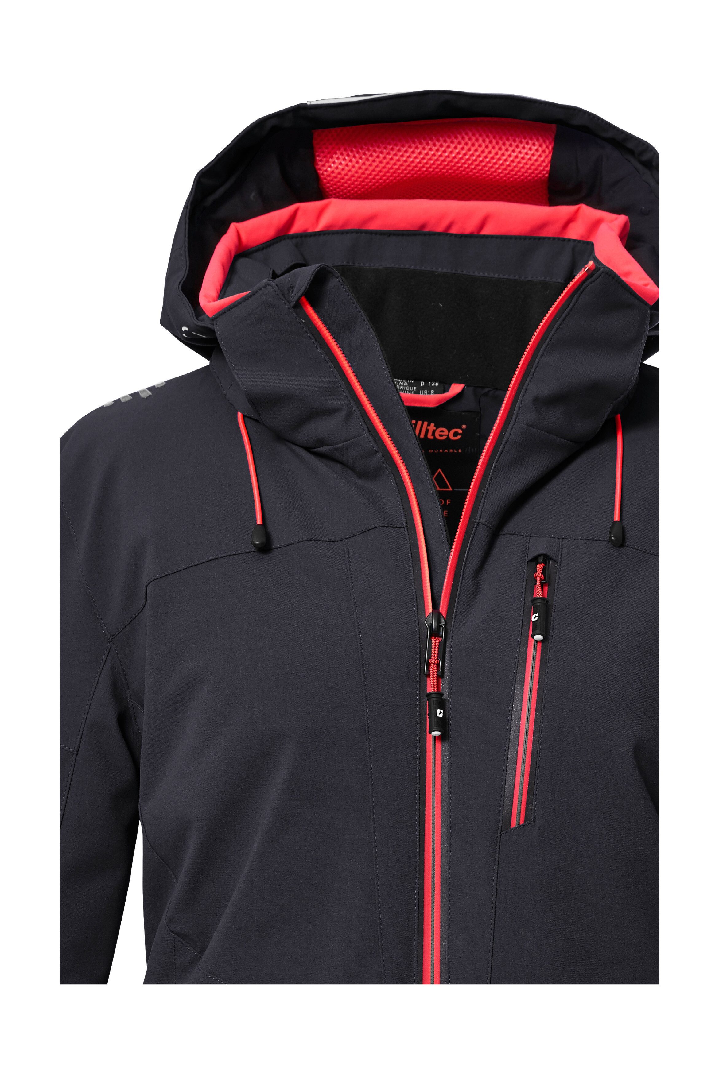 Killtec Skijacke KSW 81 WMN SKI JCKT Wasserdichte, atmungsaktive Winterjacke mit abnehmbarer Kapuze