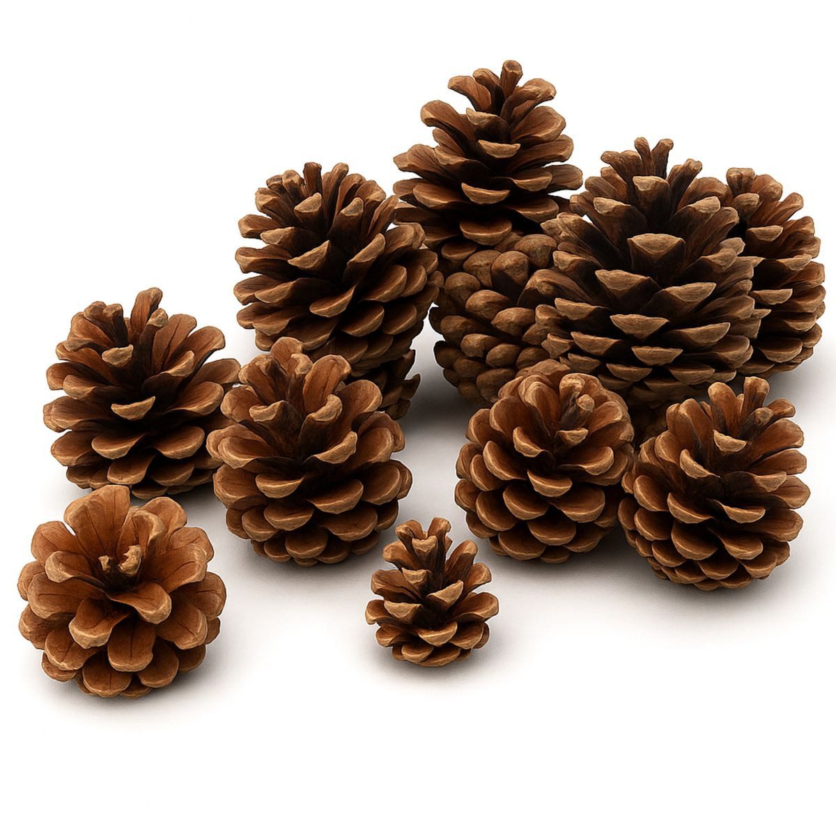 NaDeco Bastelnaturmaterial Schwarzkiefer-Zapfen 1kg Pinus nigra