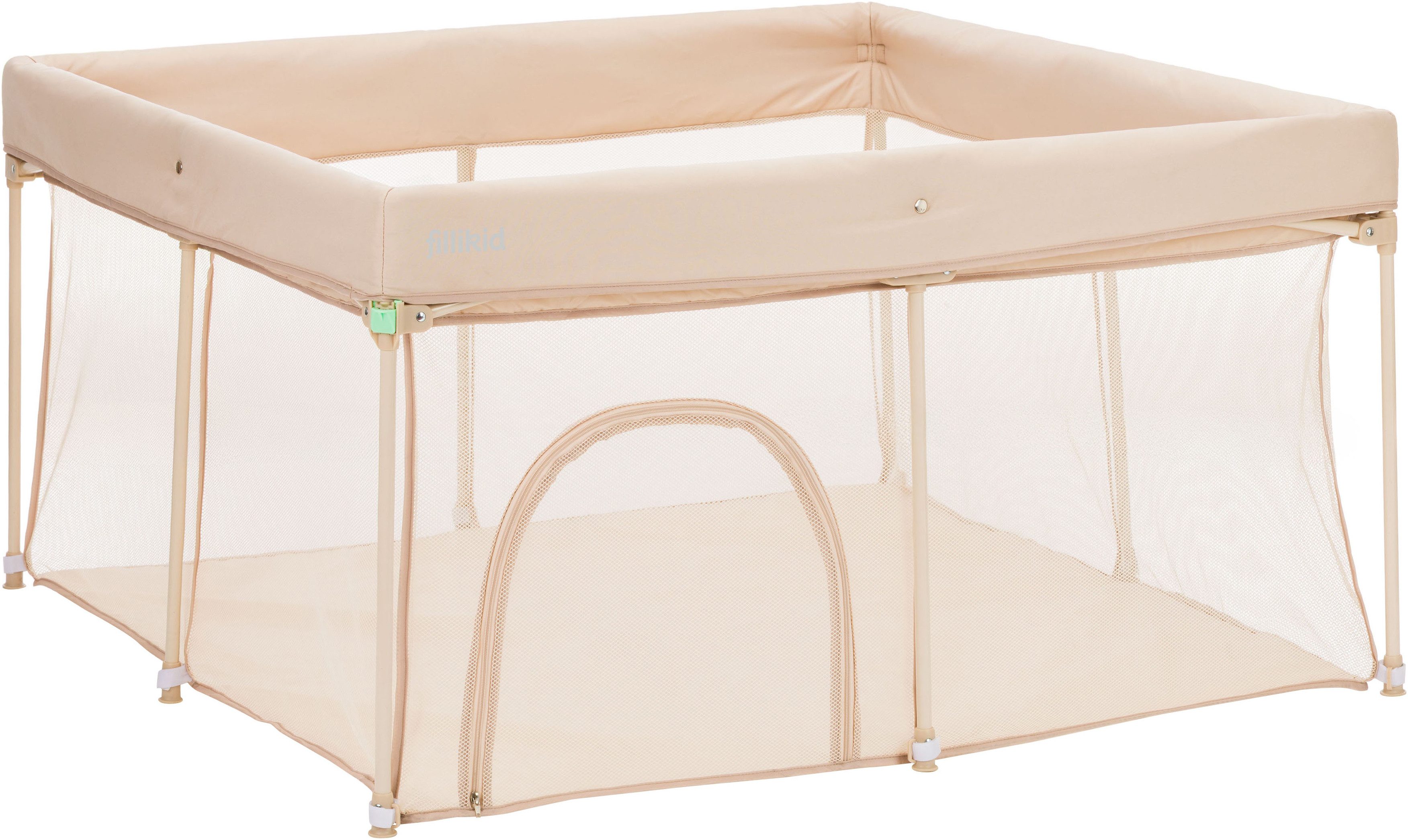 Fillikid Laufgitter Dubai, mit Transporttasche beige