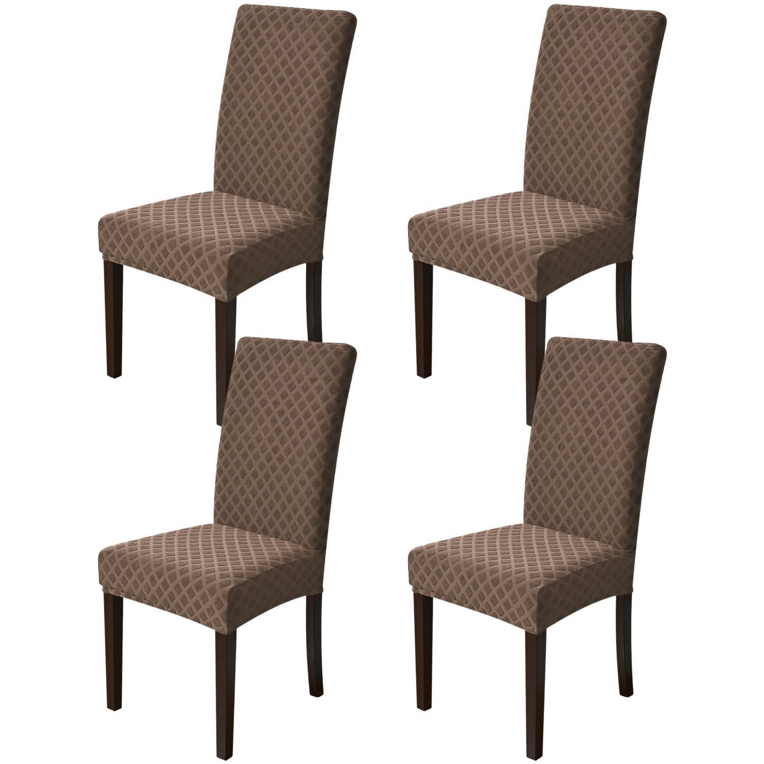 BYSURE Stuhlhusse Stuhlhussen für Esszimmerstühle, Abnehmbarer Waschbarer S günstig online kaufen