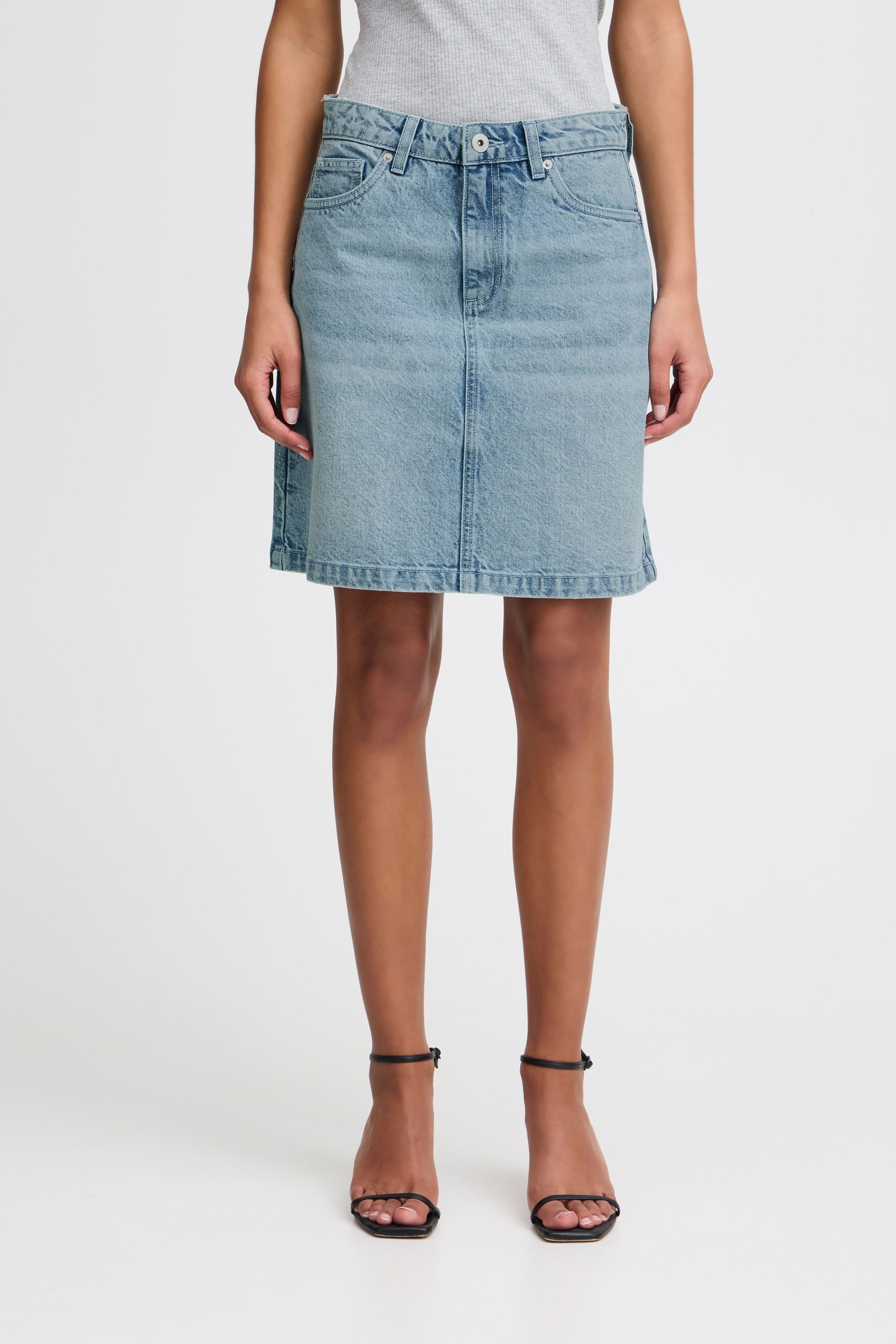 Ichi Minirock IHAVENY SK modischer Jeansrock günstig online kaufen
