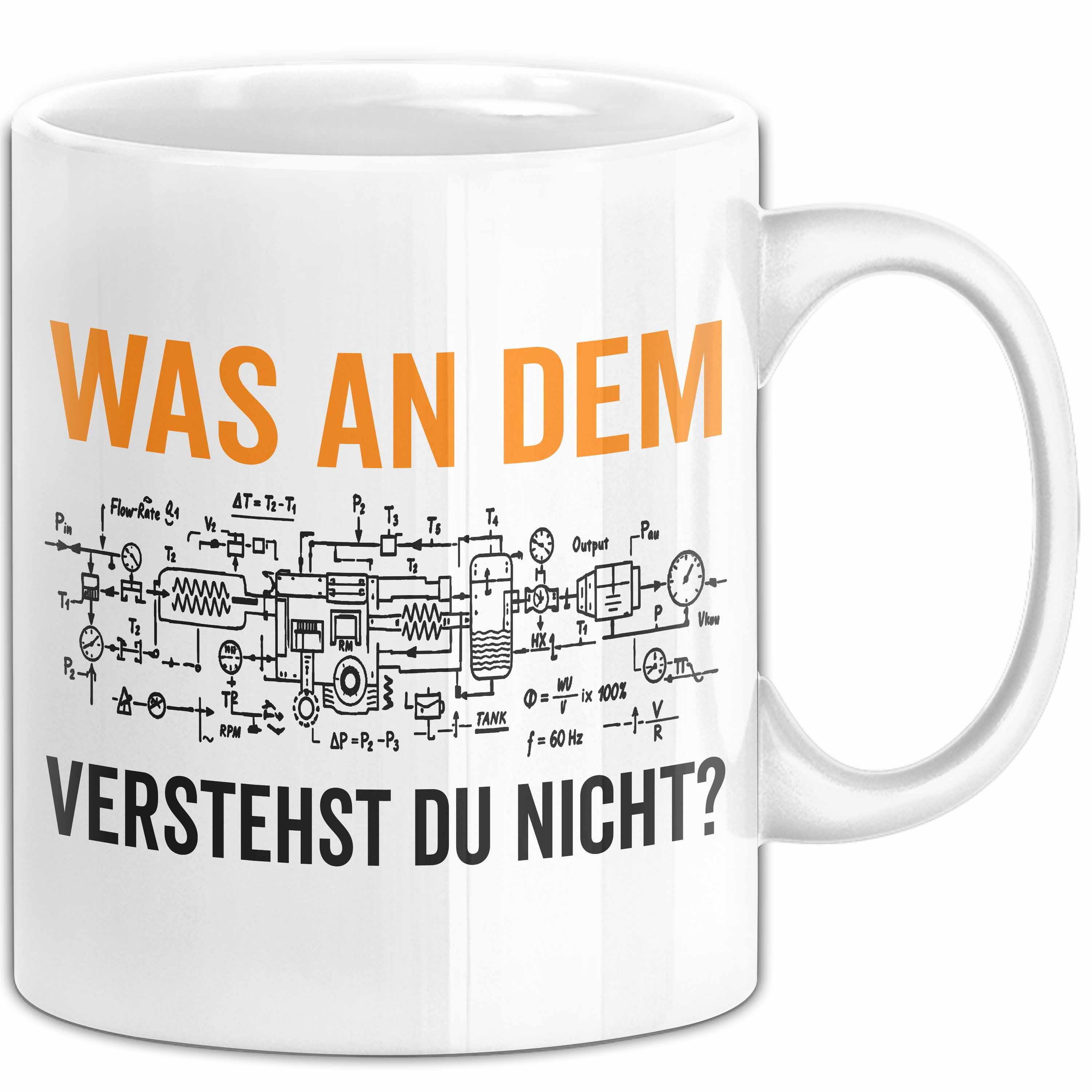 Trendation Tasse Maschinenbauingenieur Ingenieurwesen Tasse Geschenk Lustige Geschenkid, Keramik