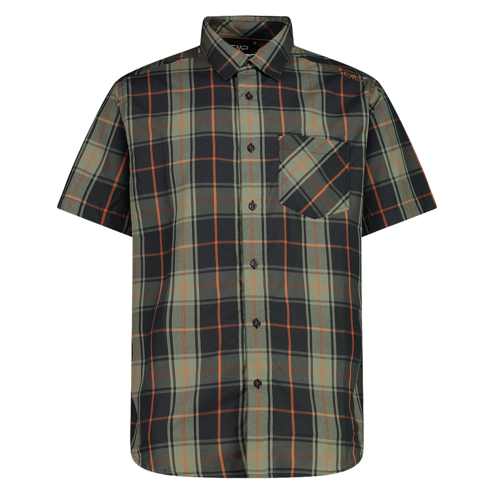 CMP Outdoorhemd Man Shirt mit eingesticktem Logo