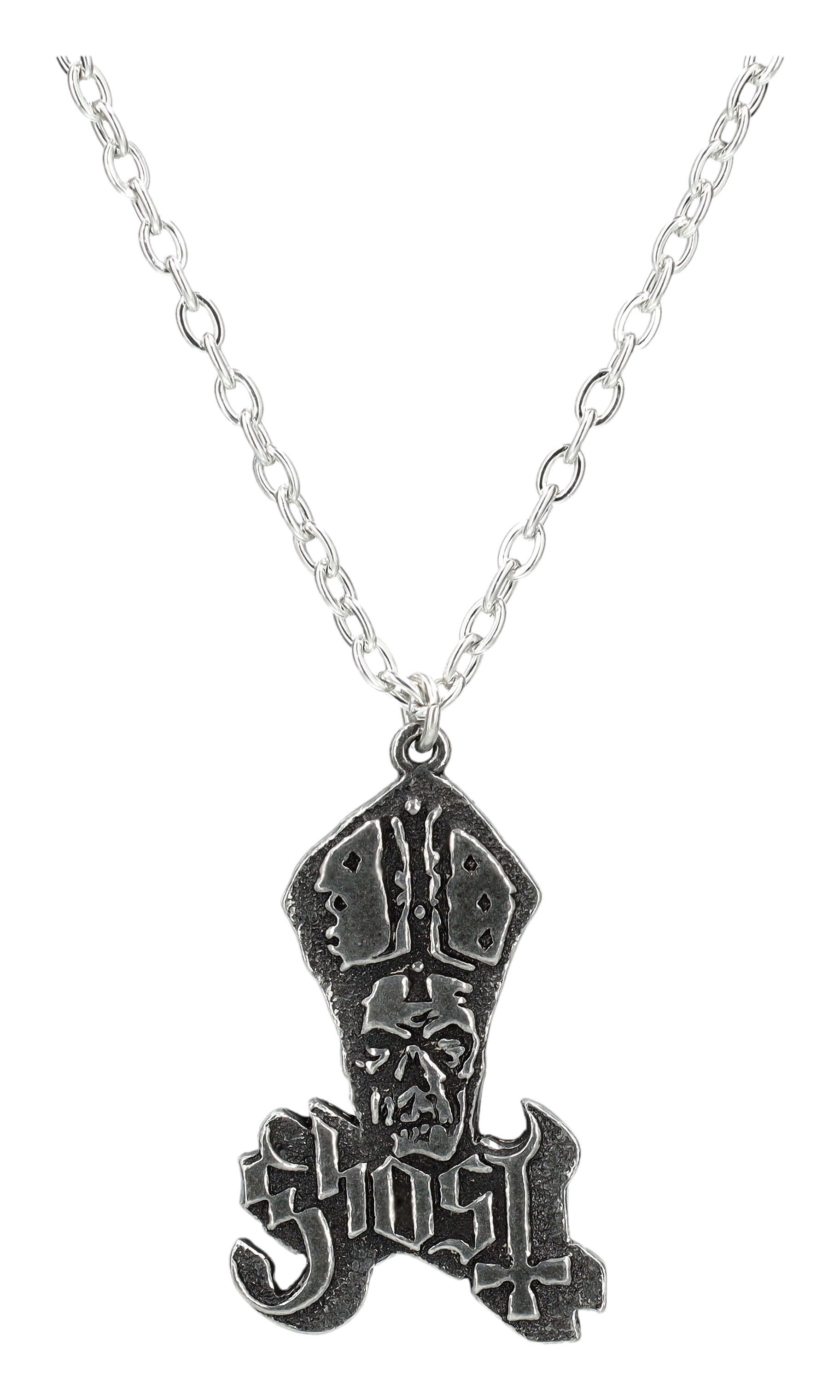 Kette mit Anhänger Halskette - Ghost Logo - Alchemy England - Merchandise Kette