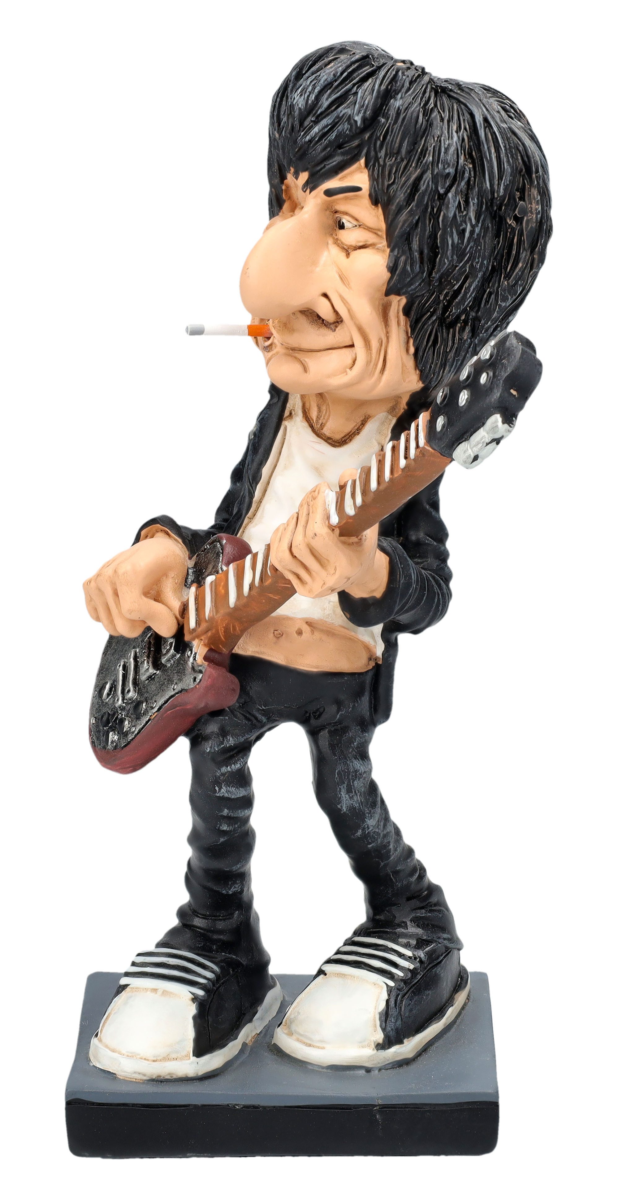Dekofigur Rockstar Figur Ron – Warren Stratford Karikatur Statue 15.5cm Deko