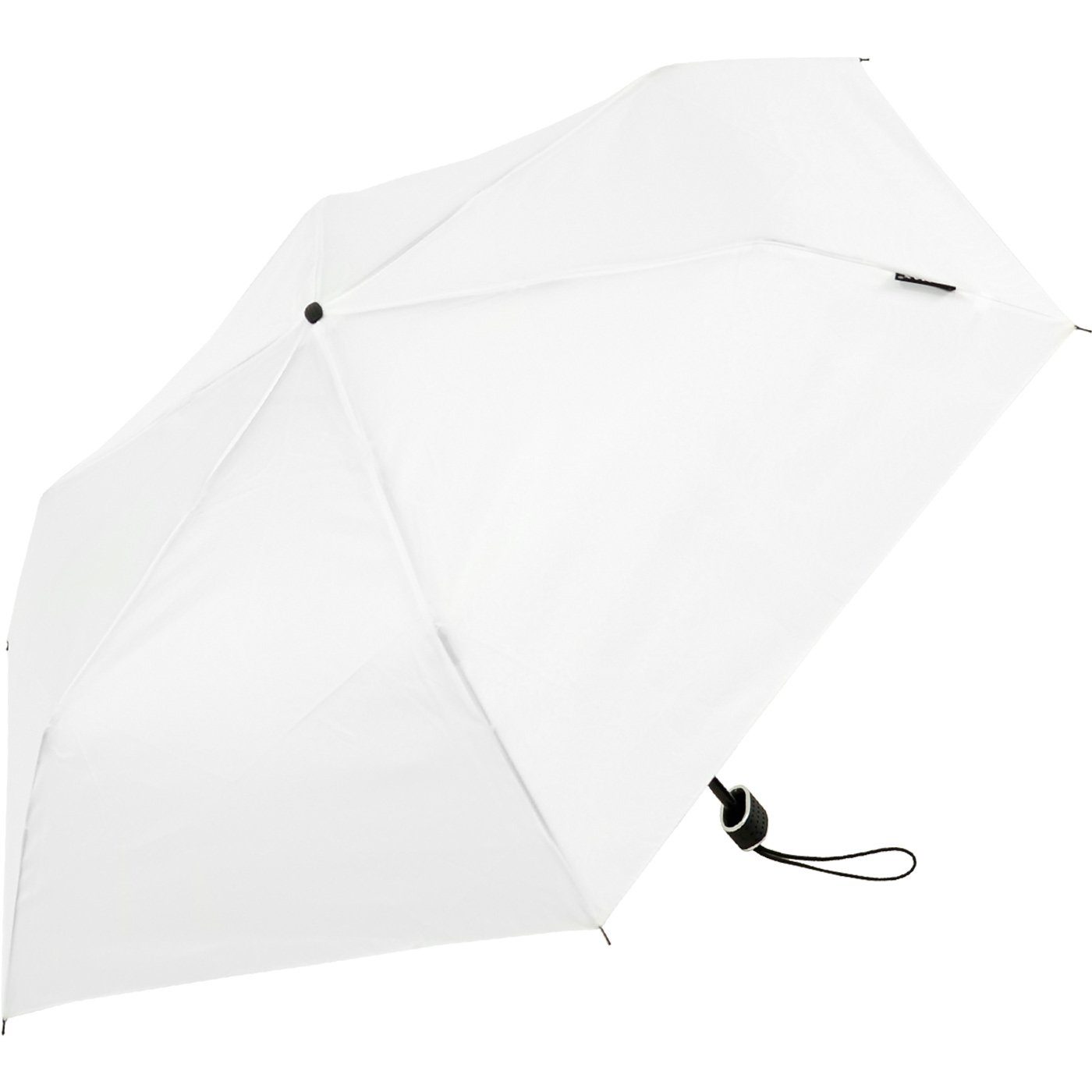 Impliva Taschenregenschirm miniMAX® Flat leichter flacher Schirm, perfekt für das Reisegepäck