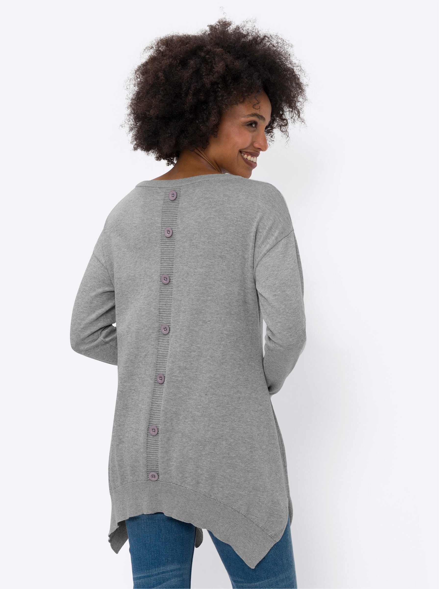 heine Strickpullover Baumwollpullover günstig online kaufen