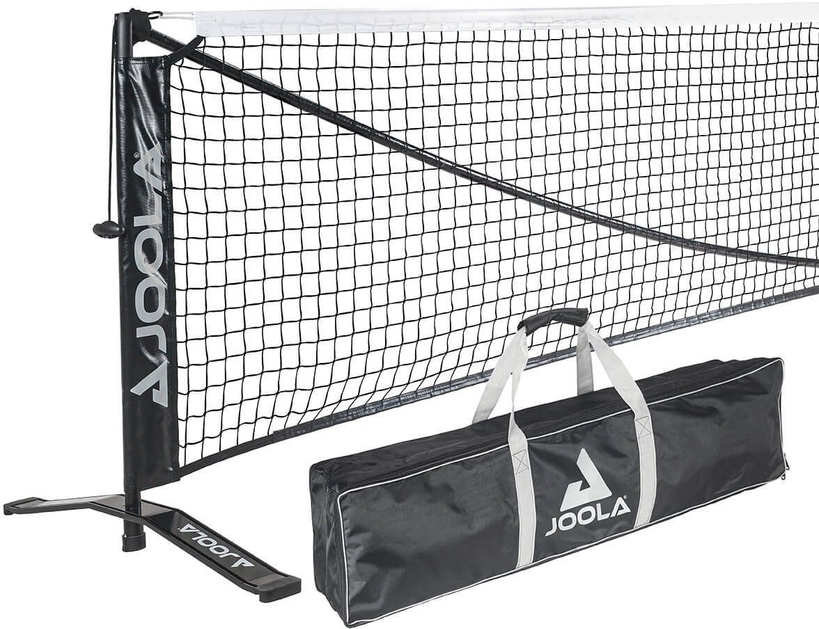 Joola Pickleballnetz Symmetry Pickleball Net (Packung, 12-St), mit Stahlrahmen, PPVC-Netz, Outdoor / Out-/ Indoor, inkl. Tragetasche