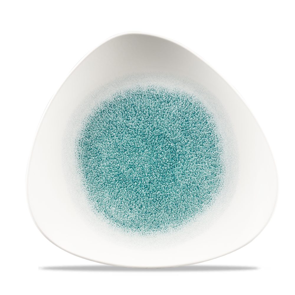 Teller Super Vitrified Studio Prints Raku Jade Green Teller