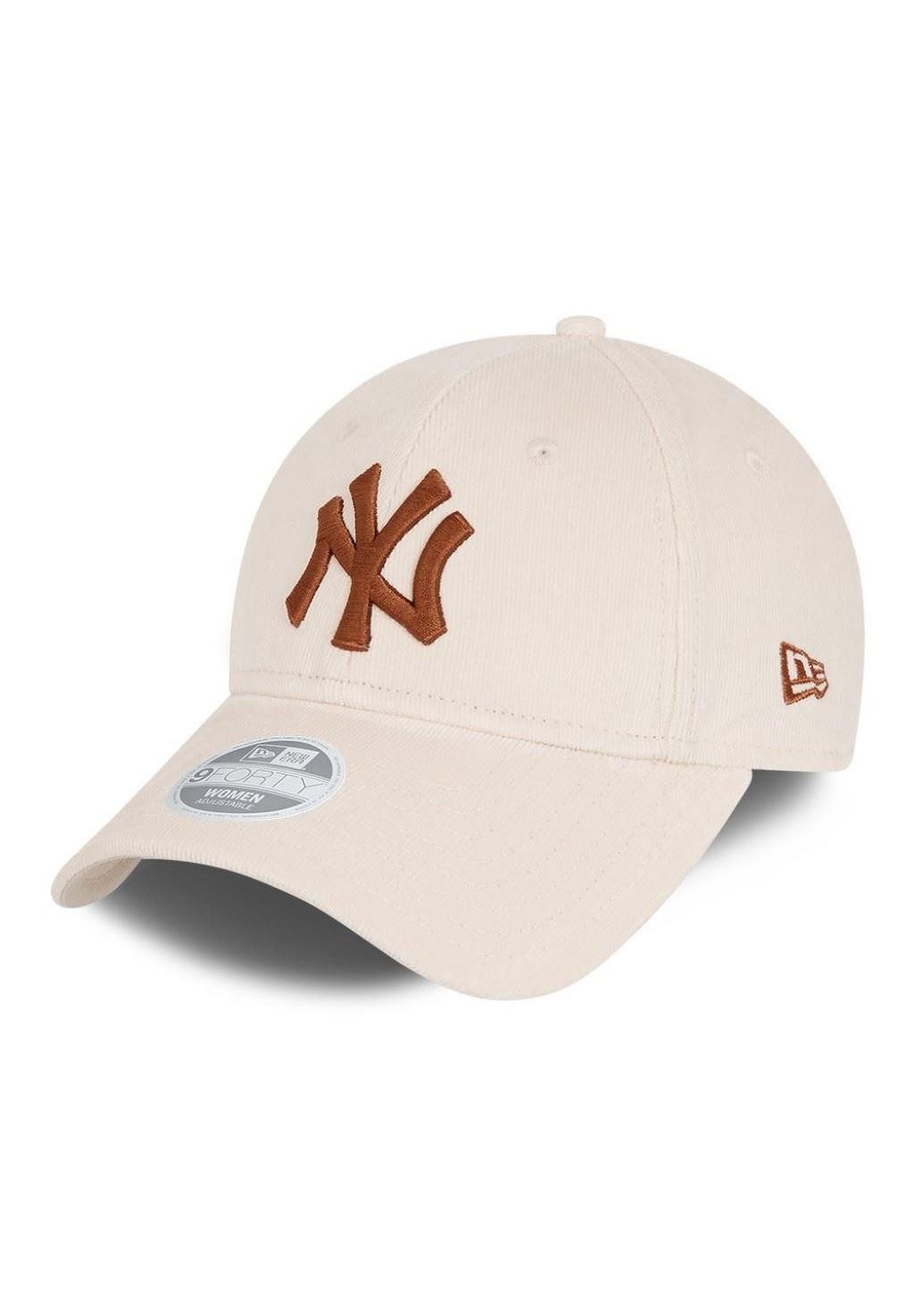 Baseball Cap New York Yankees Cord 9Forty Adjustable Women Cap New Era