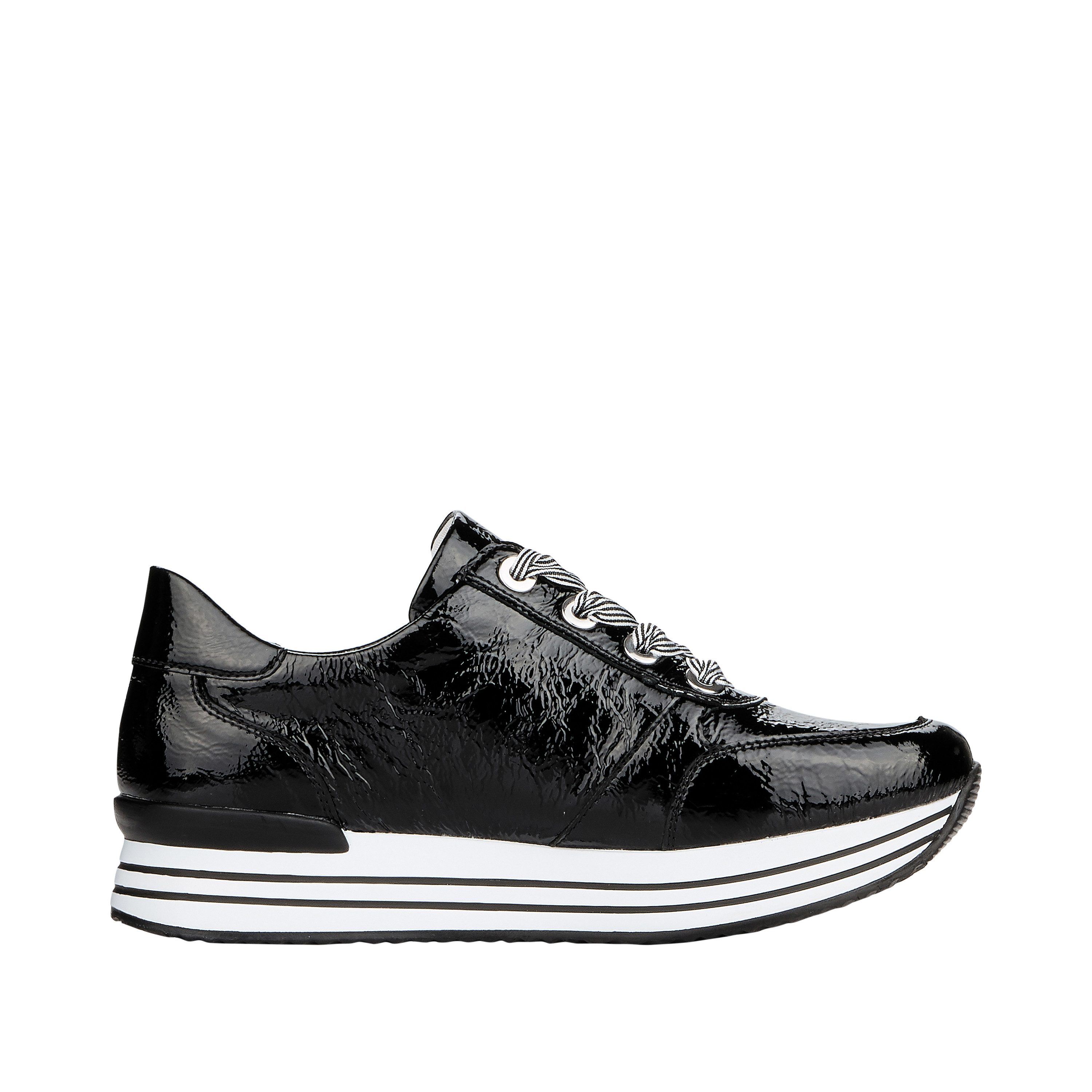 Remonte Plateausneaker, Freizeitschuh, Halbschuh, Schnürschuh mit gepolstertem Schaftrand