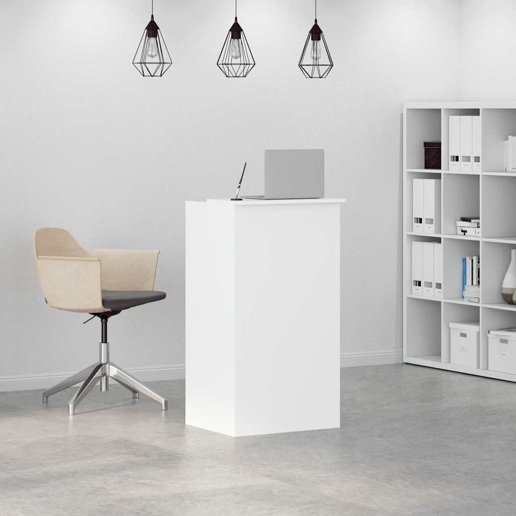 vidaXL Schreibtisch Empfangstheke Weiß 55x50x103,5 cm günstig online kaufen