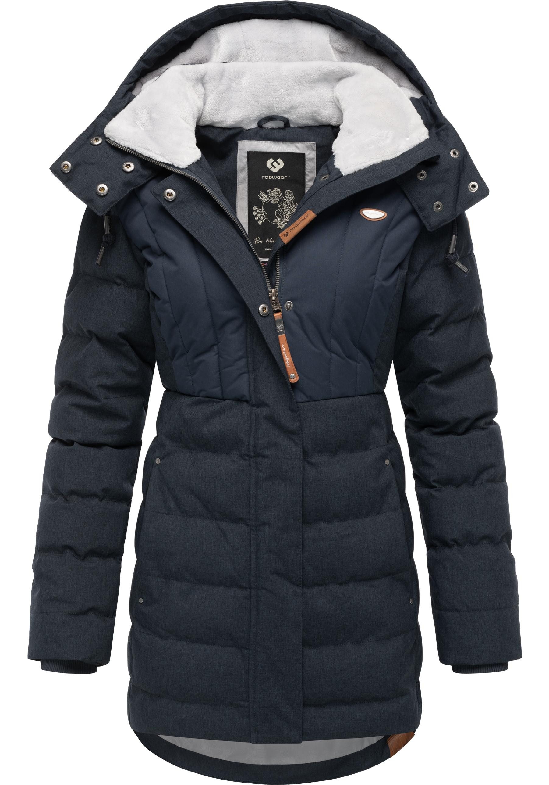 Ragwear Winterjacke Ashanta Block Wasserdichter gesteppter Winterparka mit günstig online kaufen