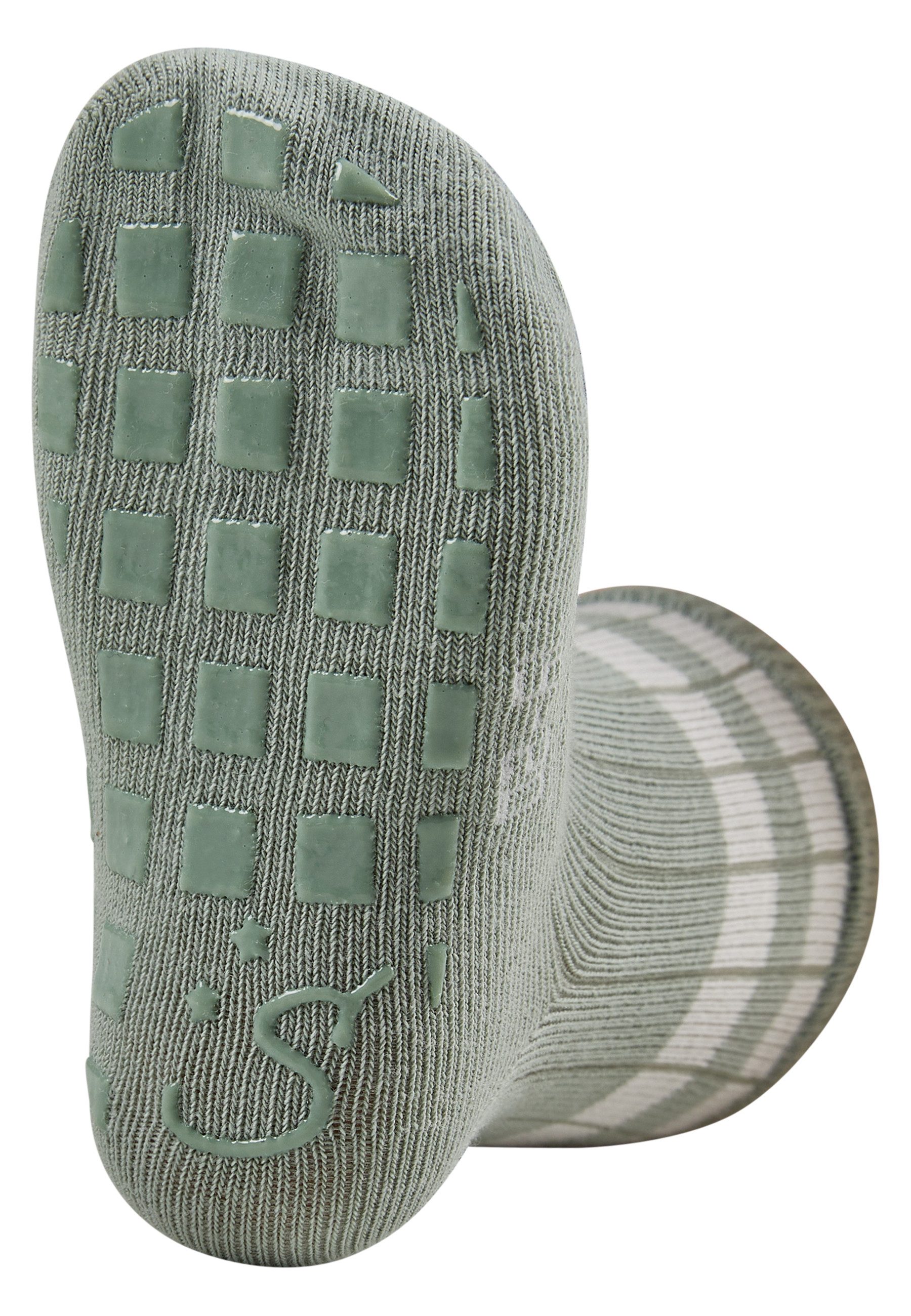Sterntaler® ABS-Socken ABS Socken 2er-Pack Geo (2-Paar, 2er-Pack) ABS Socken 2er-Pack, Geo & Rippe, rutschfest, weich, atmungsaktiv – Bild 5 von 5