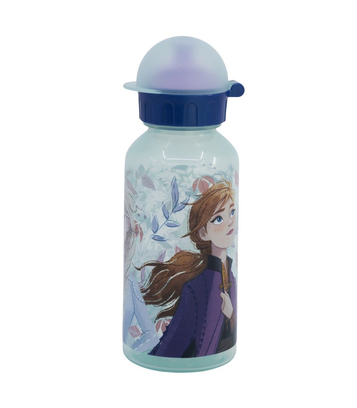 Disney Frozen Trinkflasche Kinder Trinkflasche 370 ml Schulflasche mit Sicherheitskappe