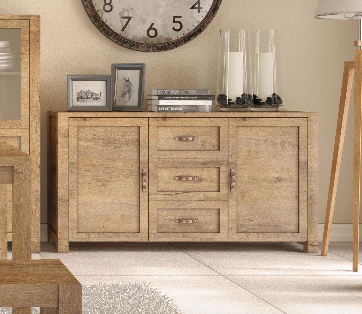 Feldmann-Wohnen Sideboard Nevada (1 St), 164cm eiche lefkas