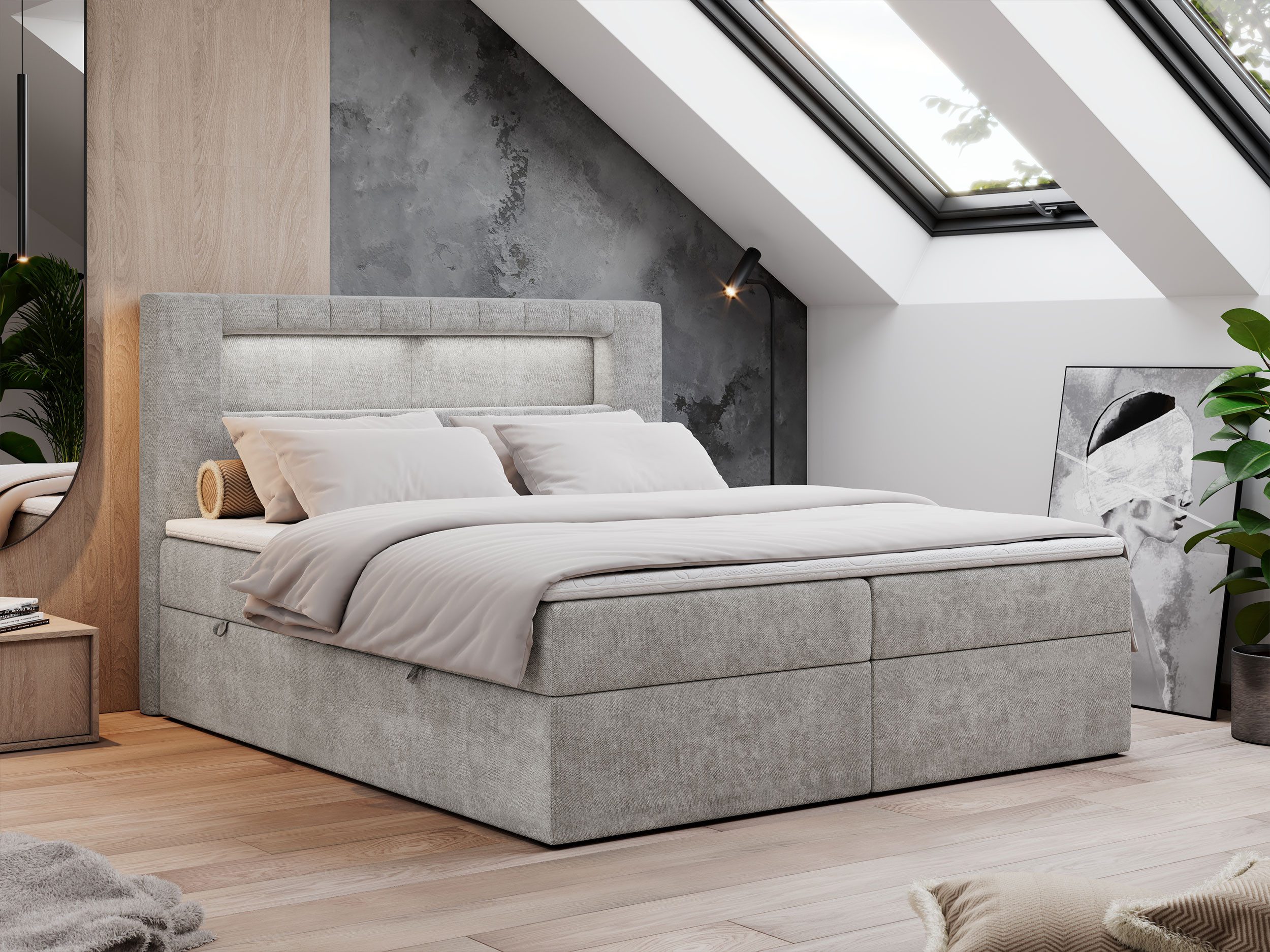 MKS MÖBEL Boxspringbett GOLD5 (Set, Packung, günstig online kaufen