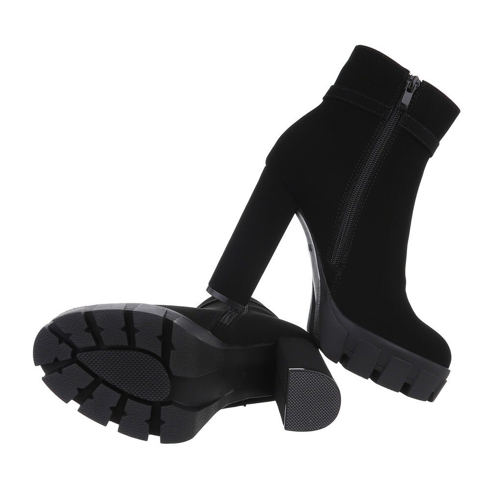 Ital-Design Damen Party & Clubwear Plateaustiefelette günstig online kaufen