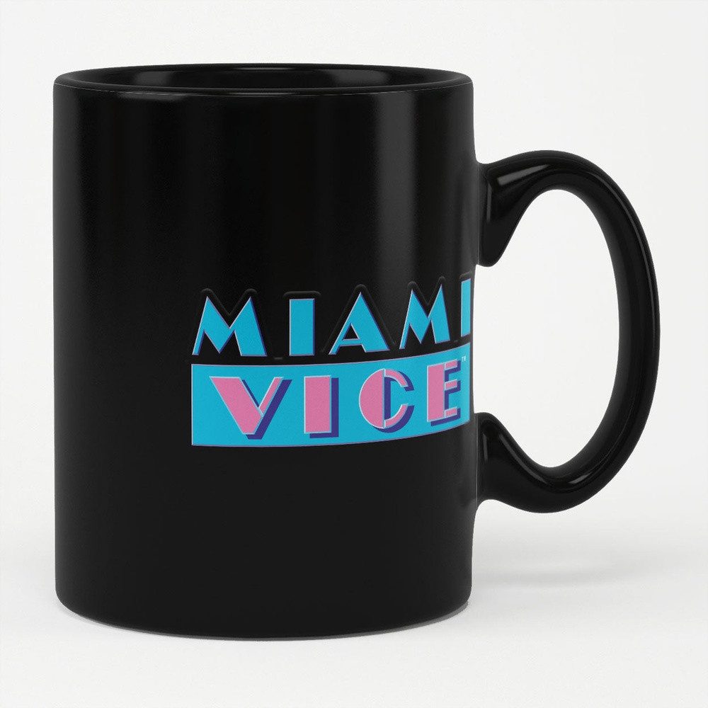 Miami Vice Becher Logo Mug