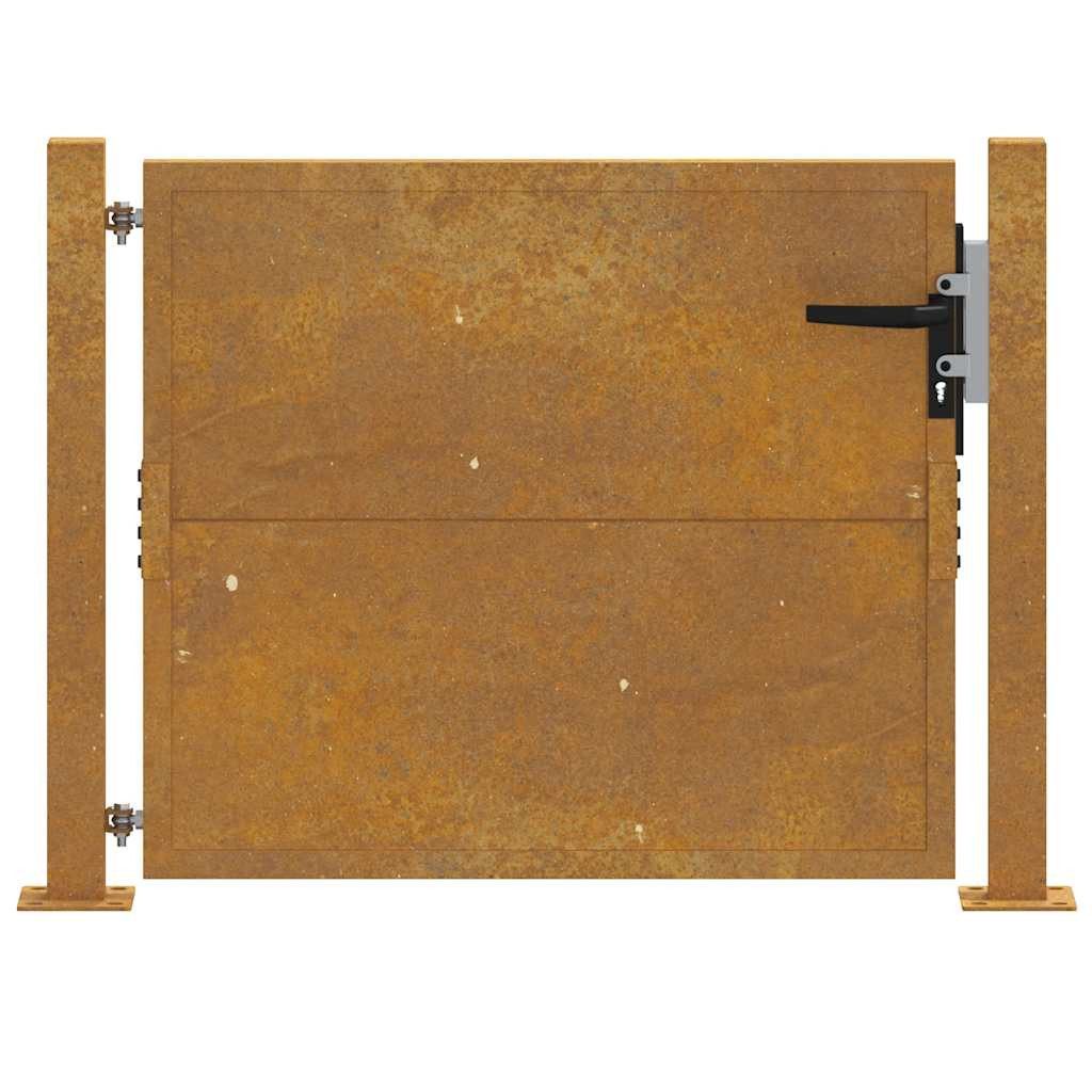 vidaXL Gartentor Gartentor 105x105 cm Cortenstahl günstig online kaufen