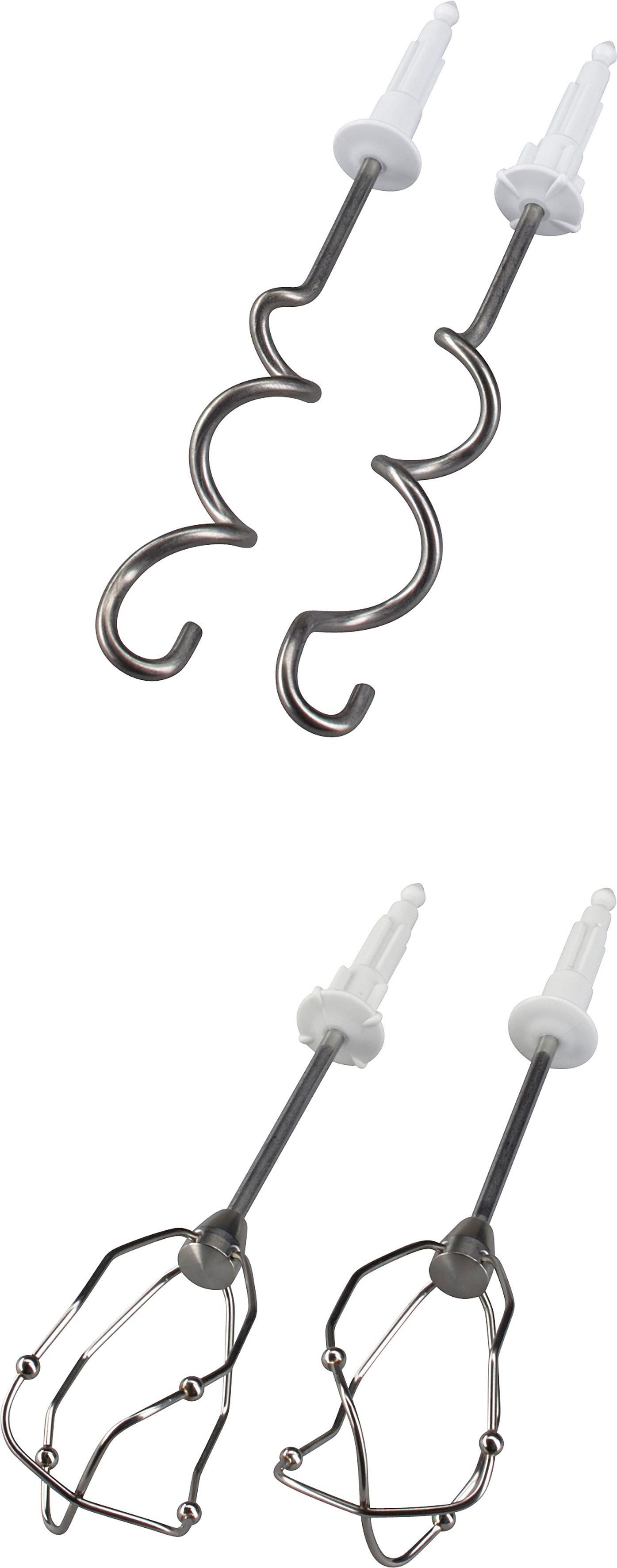 BOSCH Handmixer Styline MFQ40301, Edelst. Rührbesen/Knethaken, 5 Stufen, hellgelb, 500 W, Turbostufe, leichtes Gehäuse, Made in Europe