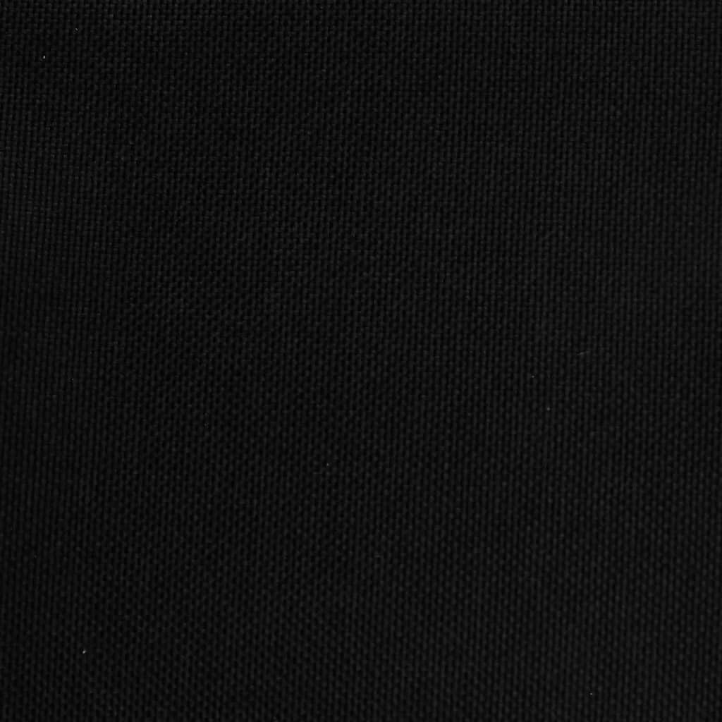 (1 cm Stoff Fußhocker 51x41x40 St) Polsterhocker vidaXL Schwarz