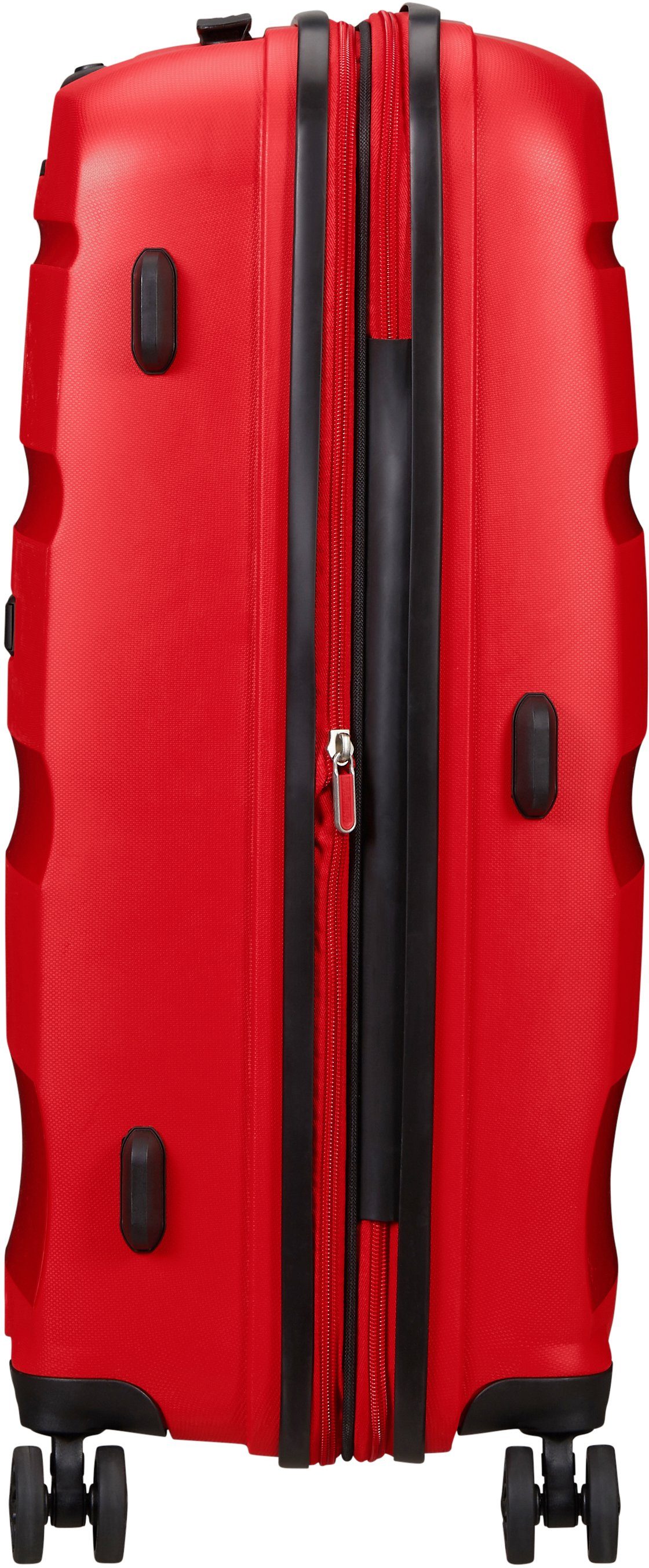 American Tourister® Hartschalen-Trolley Air Bon 4 DLX, Volumenerweiterung Rollen, 66 Red Magma mit cm