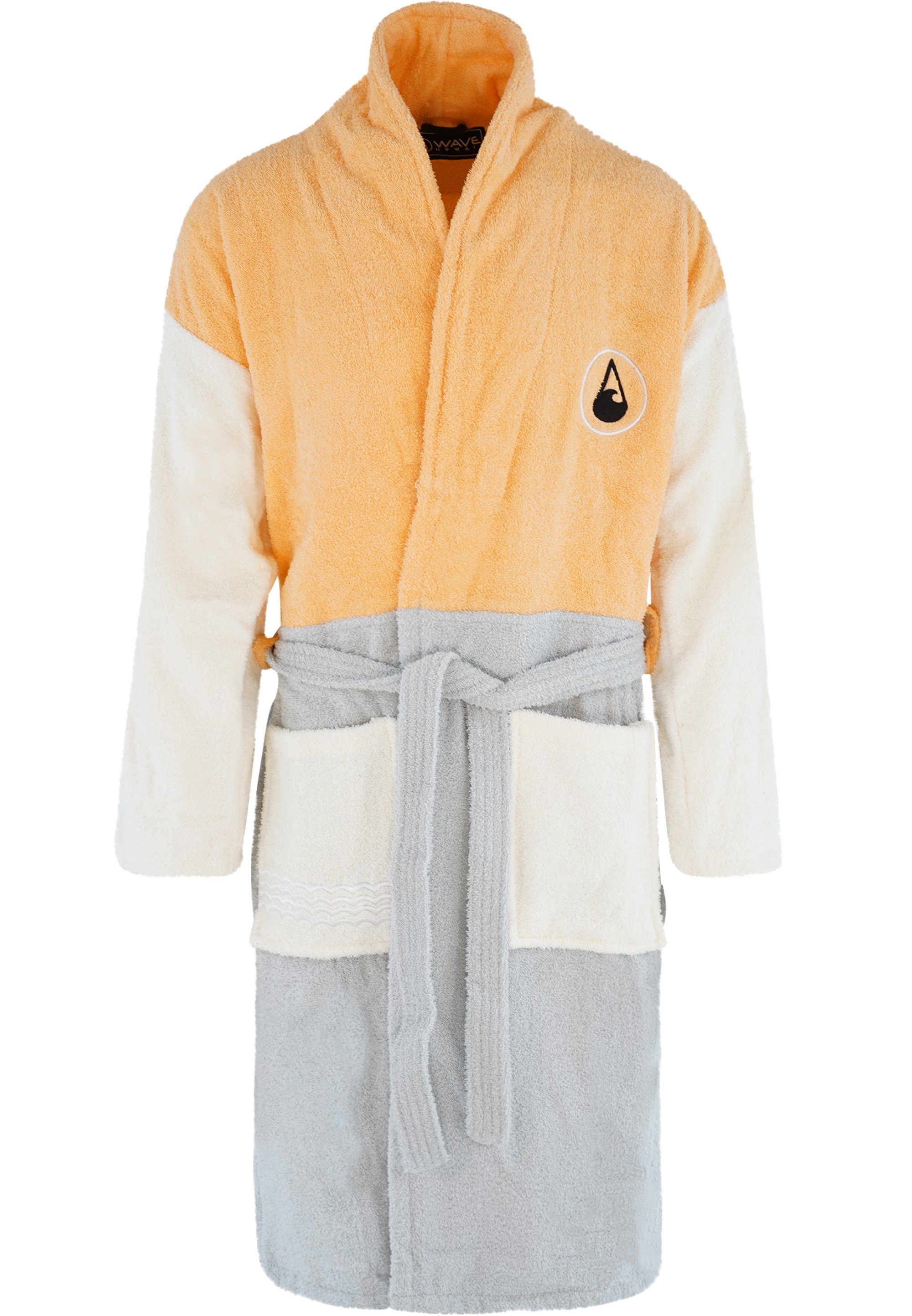 Wave Hawaii Bademantel DOS CS, Kimono-Kragen, günstig online kaufen