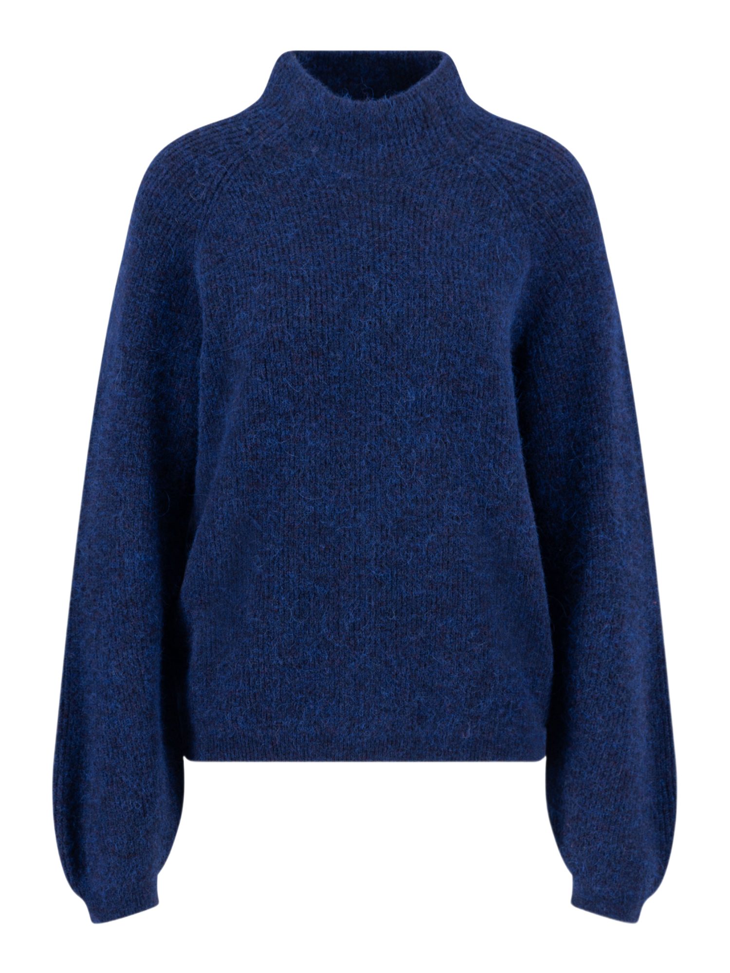 FYNCH-HATTON Strickpullover blau,Casual,Polyamid,Strukturiert,Rollkragen,Lang,Casual Fit