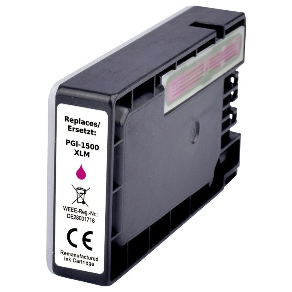 Renkforce Renkforce Druckerpatrone ersetzt Canon PGI-1500M XL Kompatibel Magent Tintenpatrone