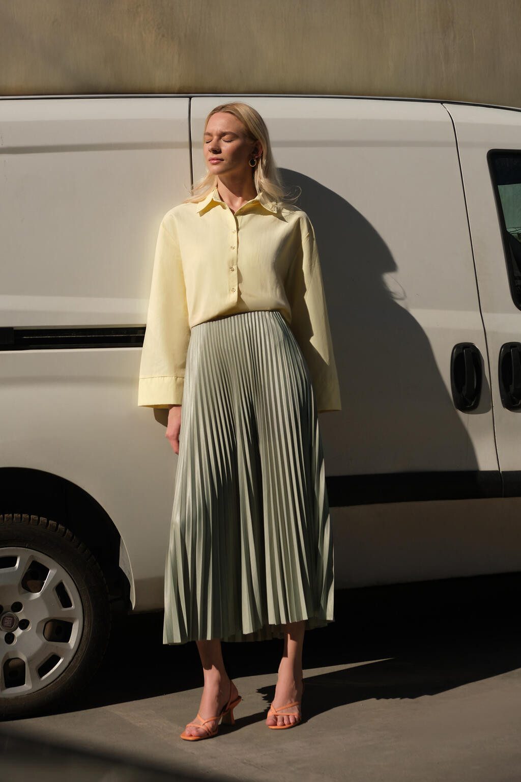 touche prive Zipfelrock Elastisch Taille Maxi Faltenrock Damen, Elegant Pli günstig online kaufen