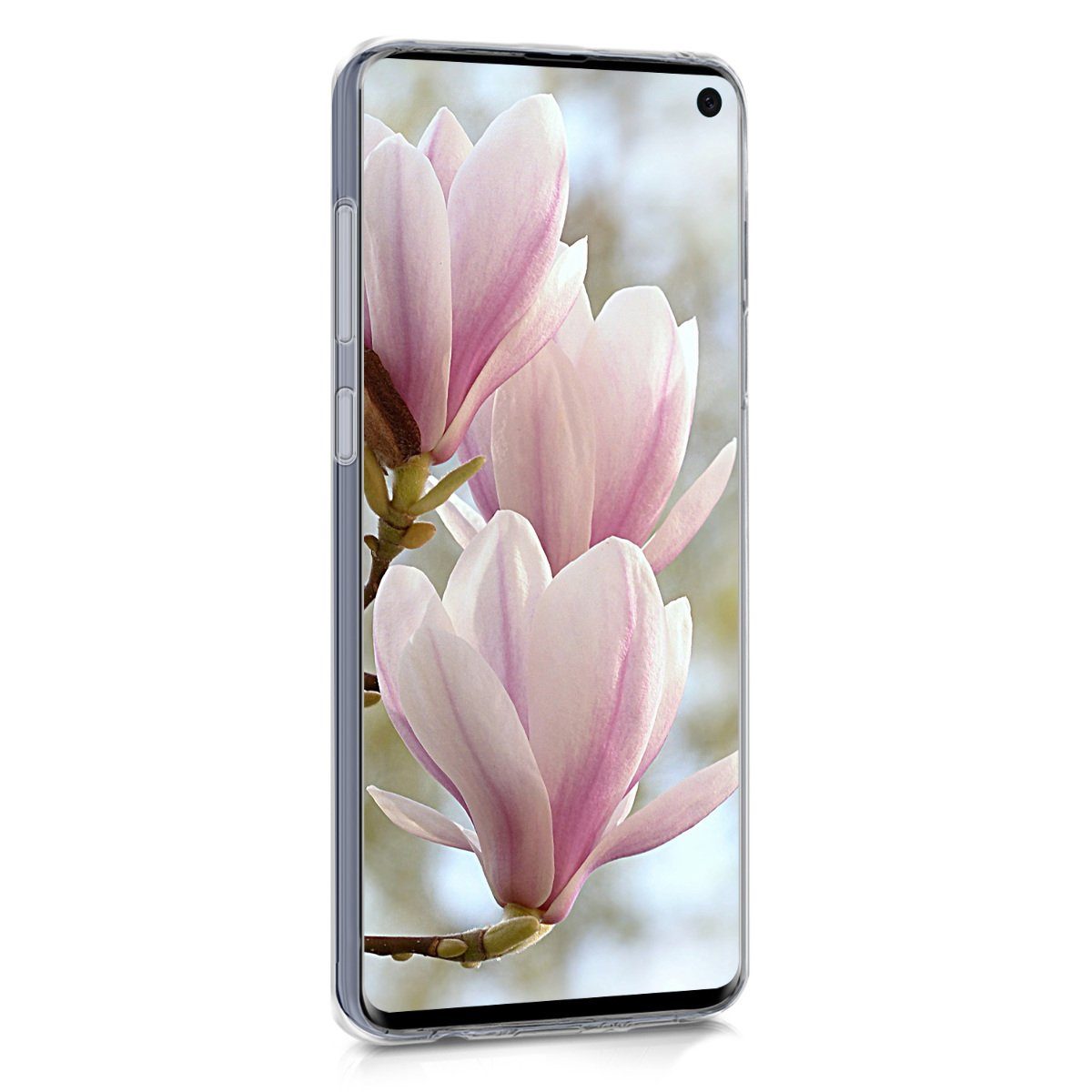 kwmobile Handyhülle Case für Samsung Galaxy S10, Hülle Silikon transparent - Silikonhülle