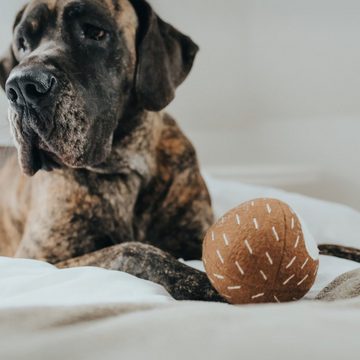 Hunter Tierbedarf Spielknochen Hundespielzeug Tirana Ball, Maße: 8 cm