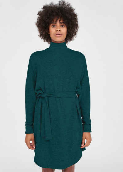 Noisy may Shirtkleid Langarm Strickkleid Pullover Shirt Dress NMCITY (kurz) 5617 in Grün