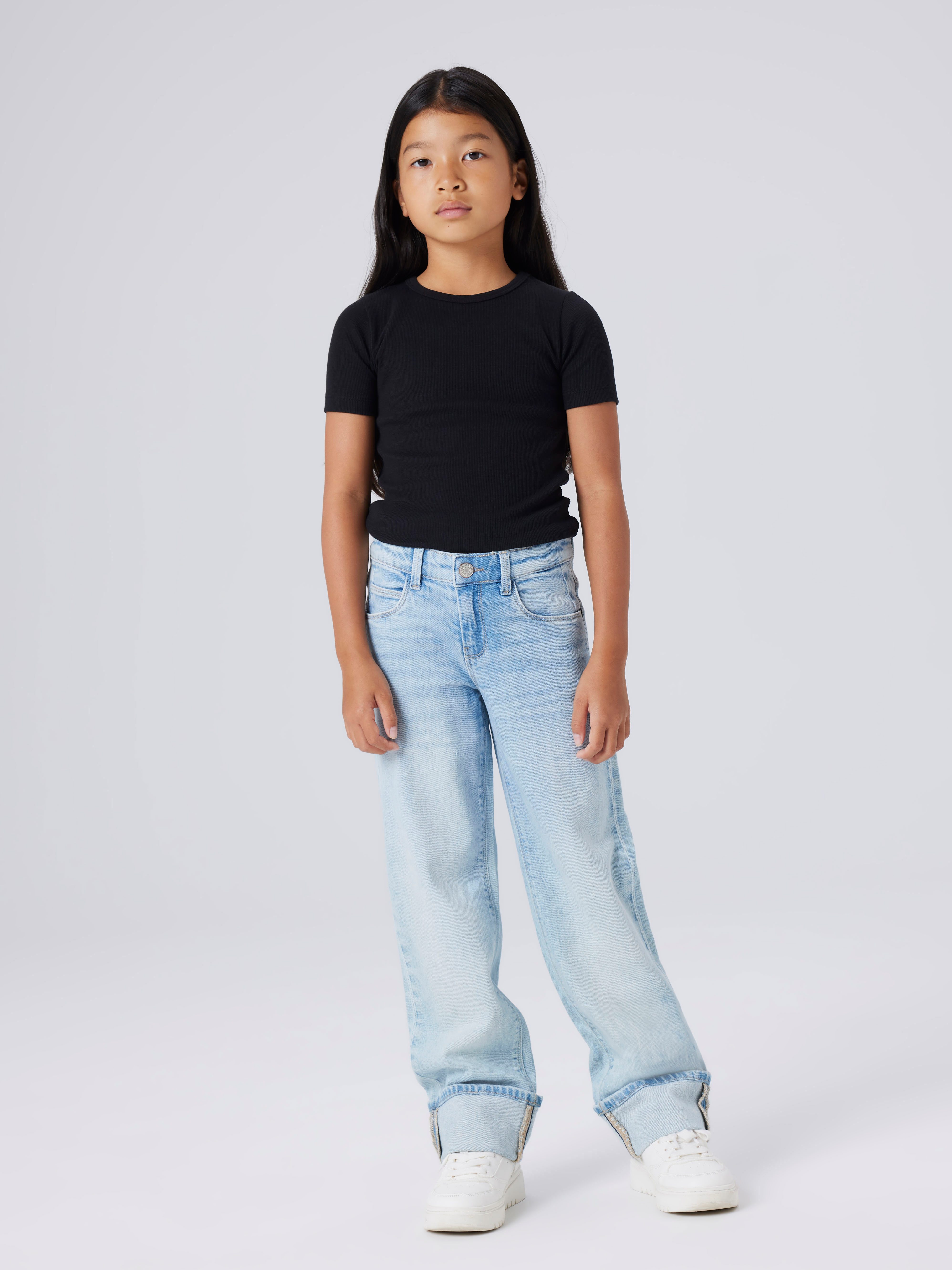 Name It Straight-Jeans NKFROSE STRAIGHT FOLD JEANS 4224-AZ NOOS – Bild 3 von 5