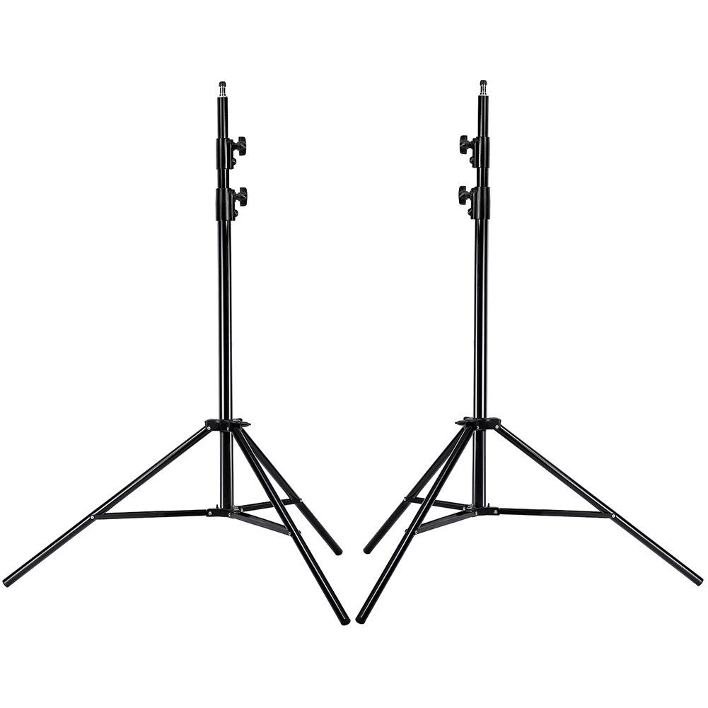 Neewer ST-260HQ Fotostativ Heavy Duty 260cm, 2er-Pack, für Studio/Video Lampenstativ (113cm bis 260cm eingestellt werden)