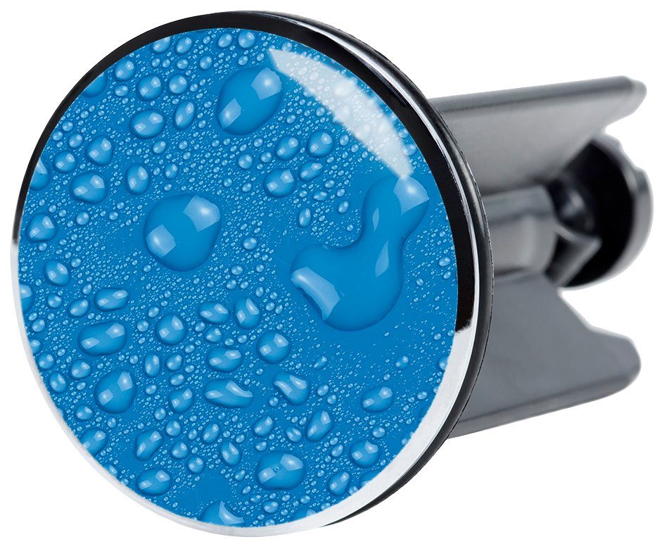 Sanilo Waschbeckenstöpsel Tautropfen Blau, Ø 4 cm, Ø 4 cm