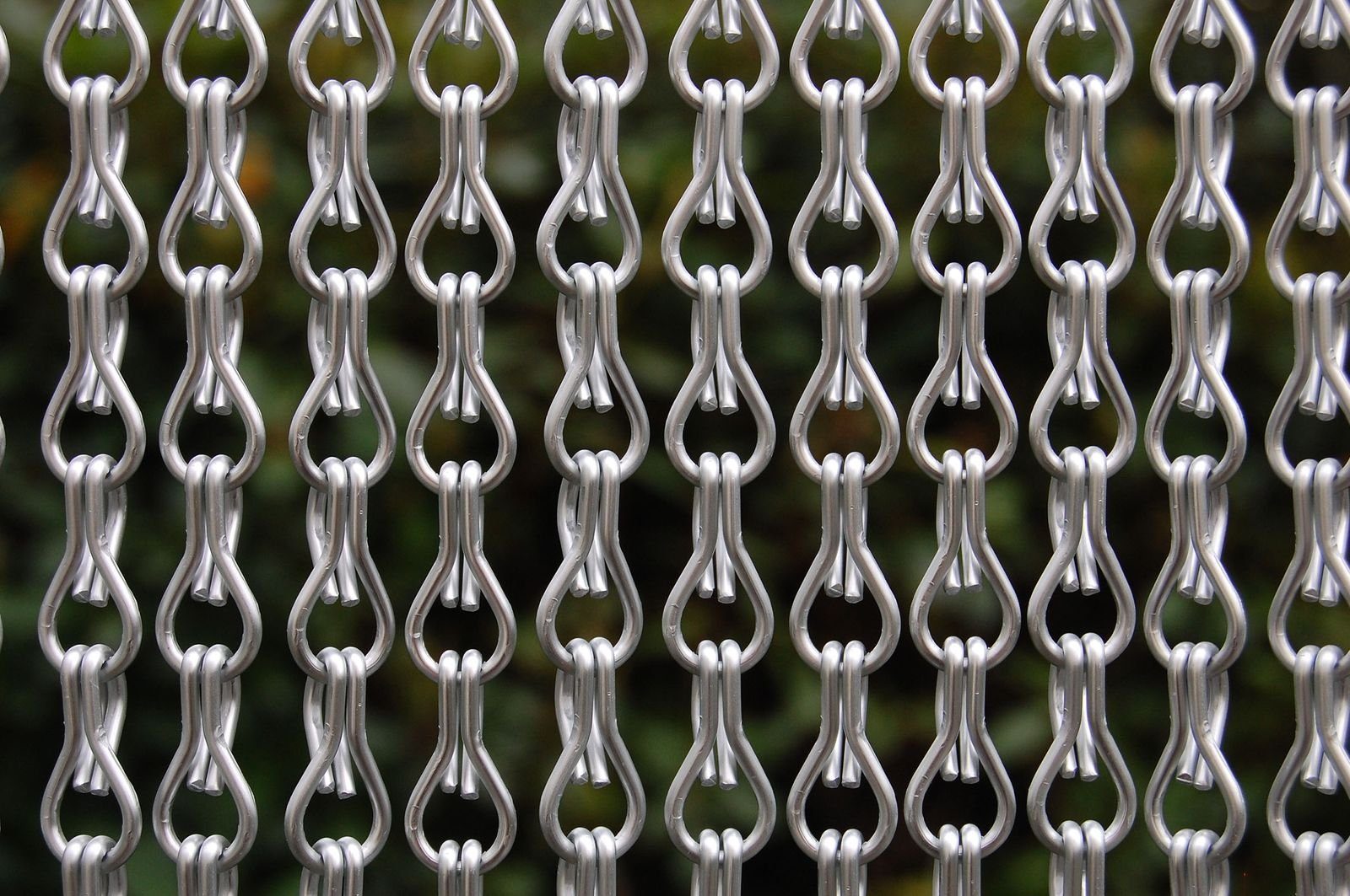 La Tenda Insektenschutz-Vorhang La Tenda ALUSAX 8 Kettenvorhang silber, 90 x 210 cm, Aluminium - Длина und Breite individuell kürzbar